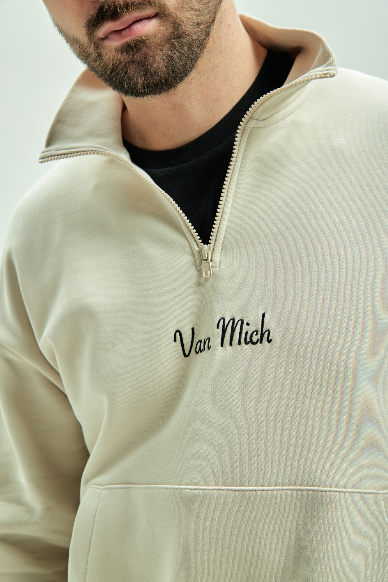 VM-ERK-20-048 Свитшот Van Mich Бежевый