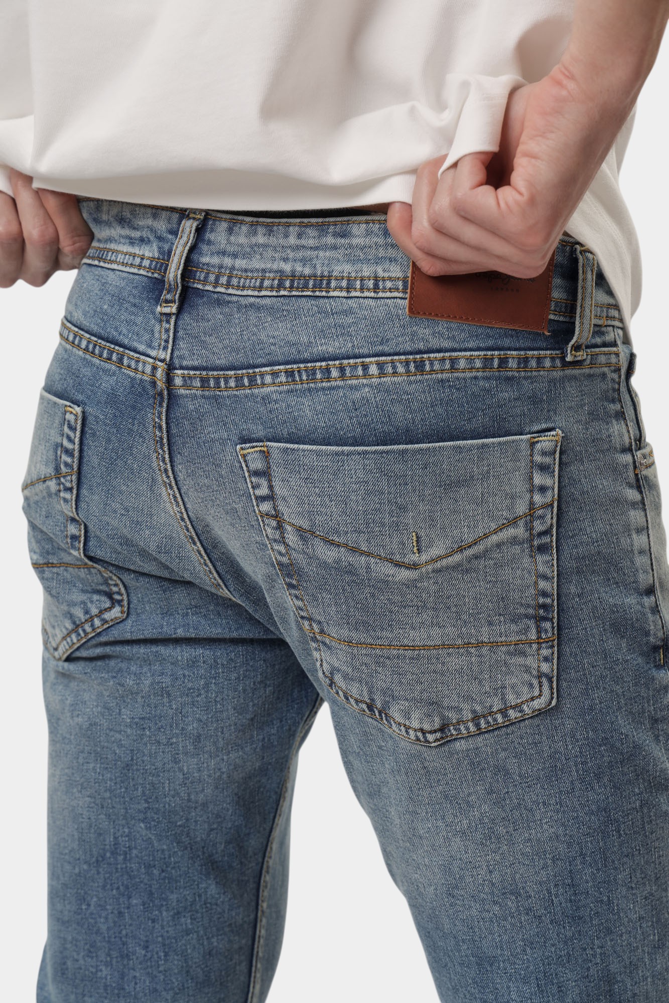 PM207393NC5 Брюки джинсовые Pepe Jeans Синий