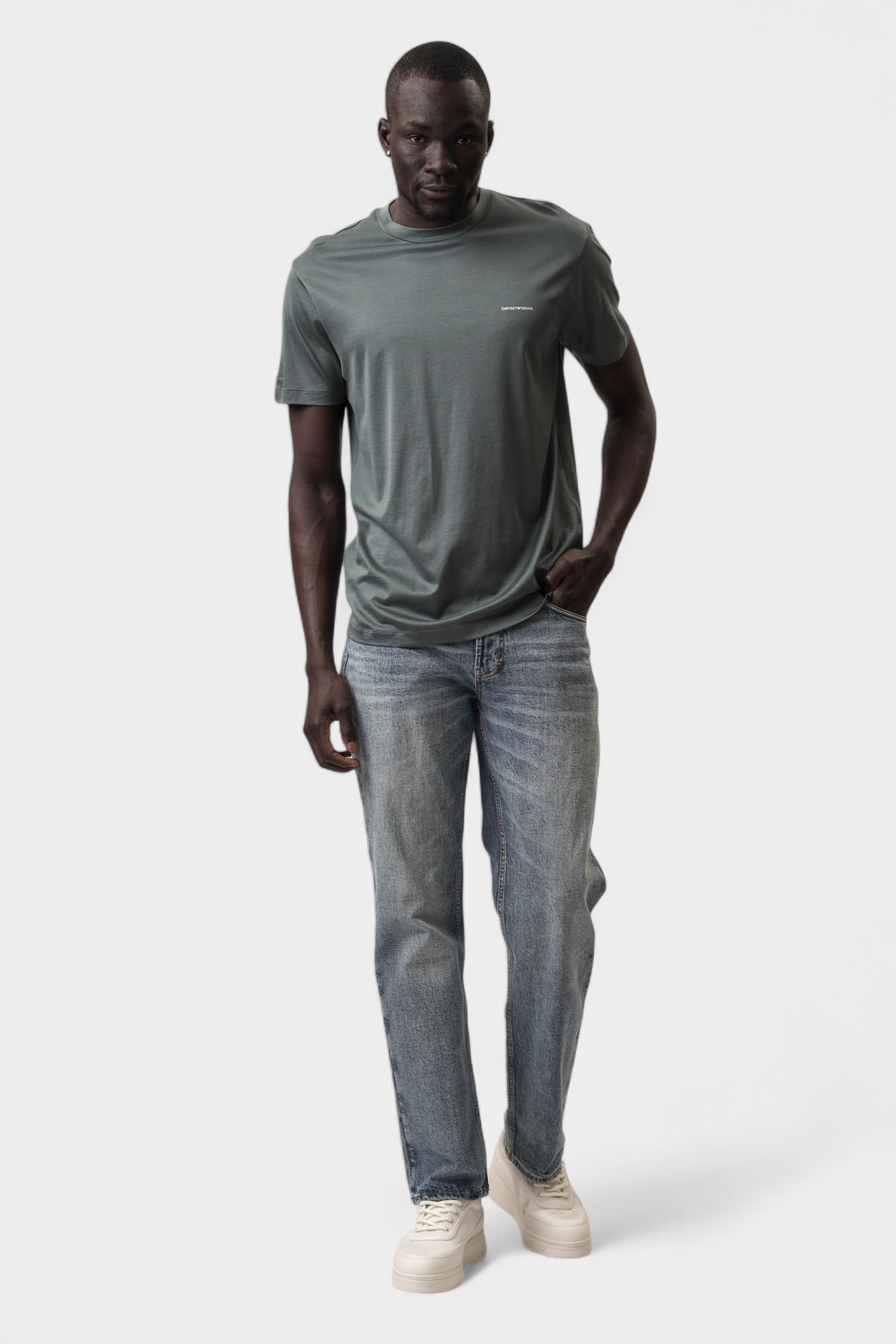 8N1TD8_1JUVZ Футболка Emporio Armani Серый