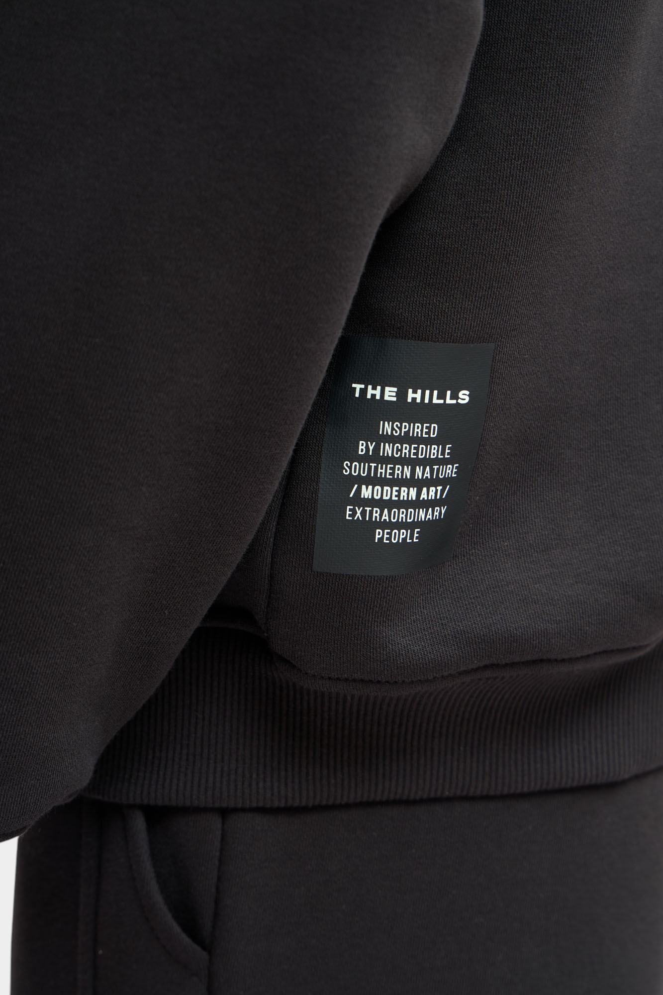 M-252-P-20-0602 Свитшот The Hills Черный