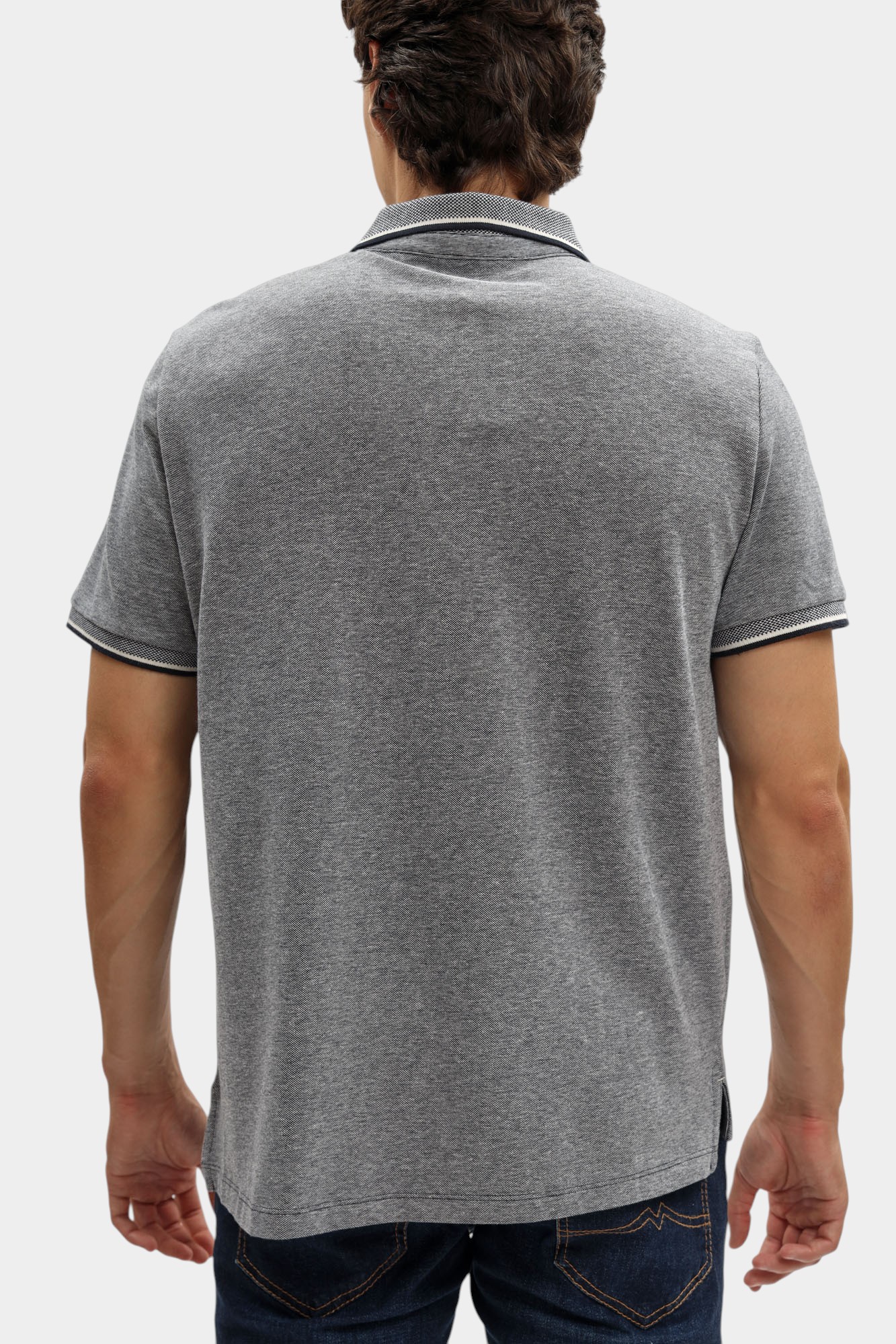 1016879 Поло Mustang Синий