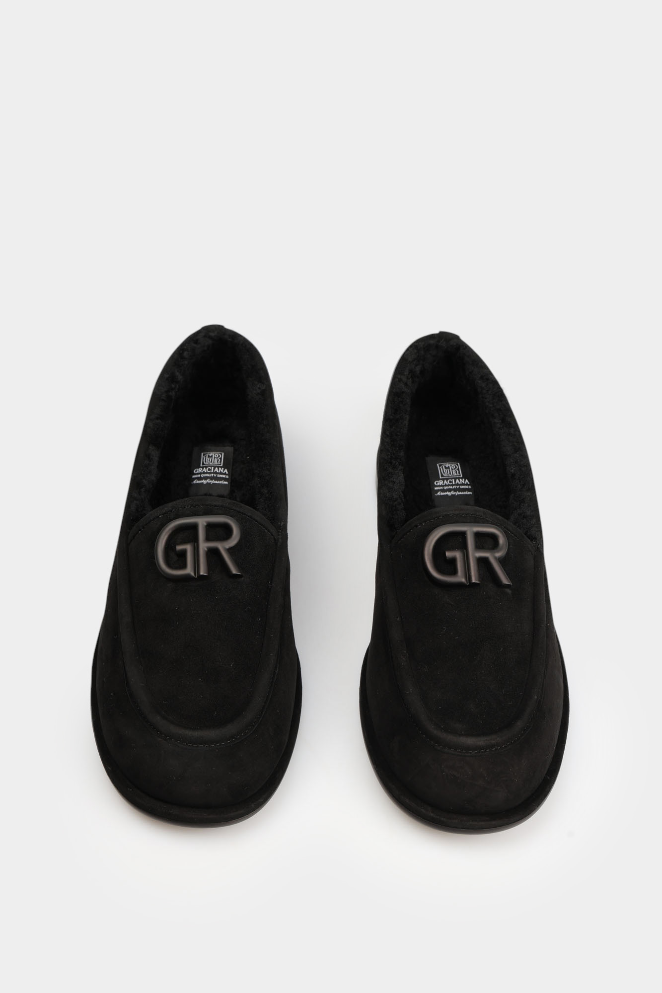 N550-1-1M Лоферы Graciana Черный