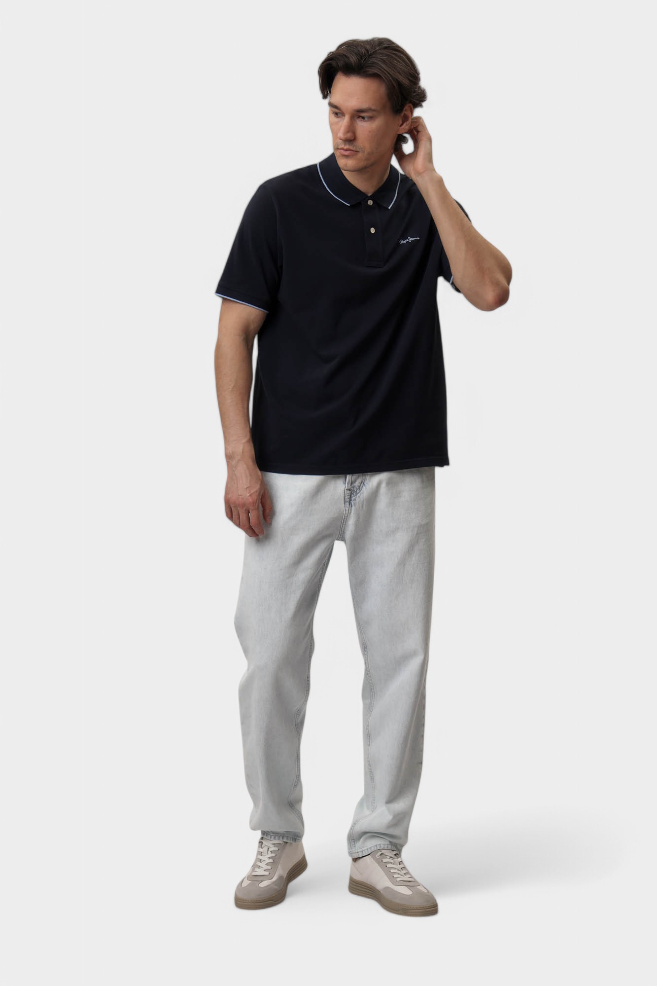 PM542101 Поло Pepe Jeans Синий