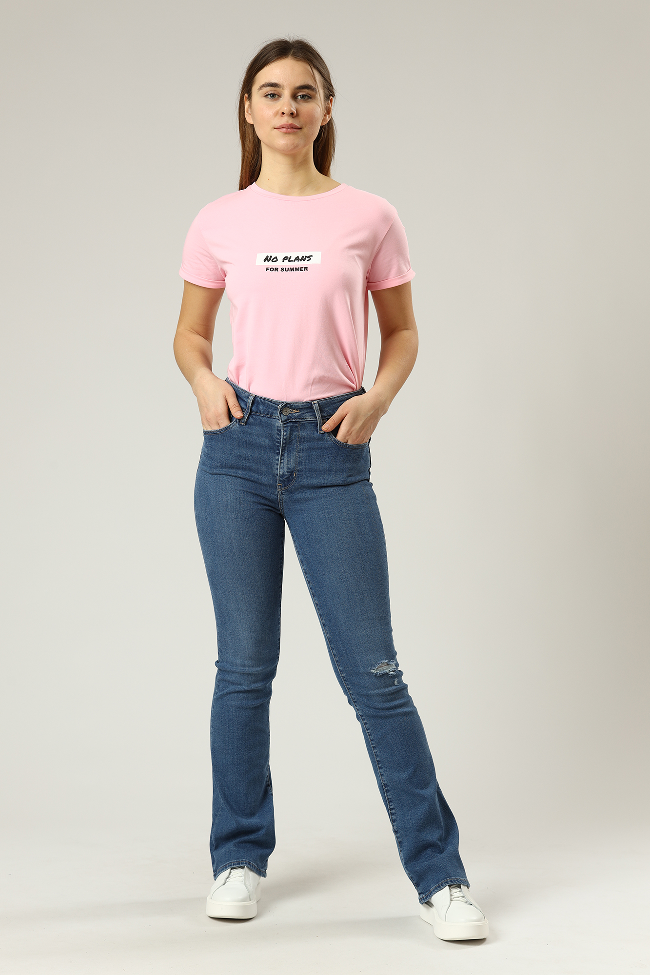 18759 джинсы 725 high rise bootcut levi`s 