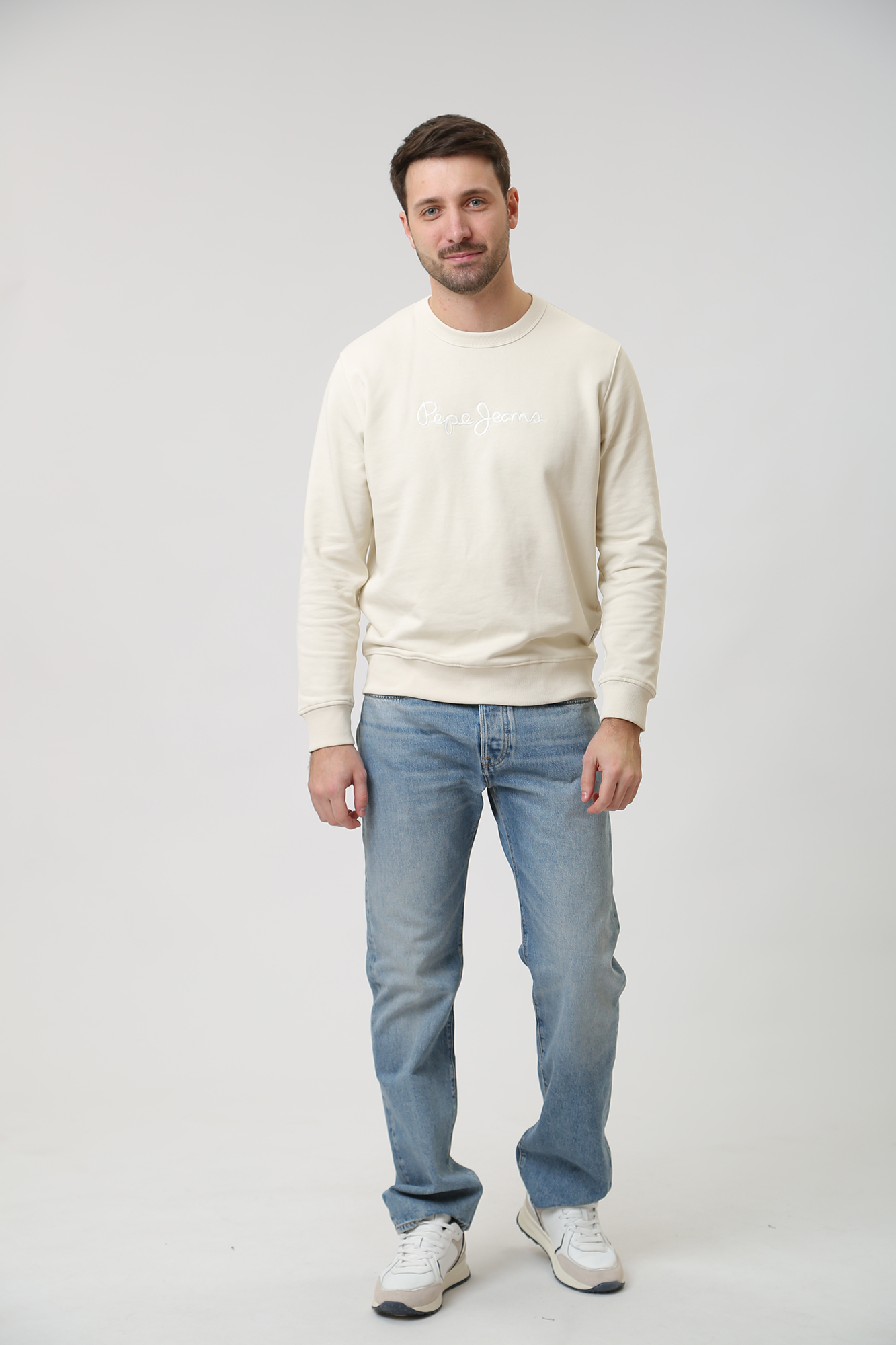 PM582574 Свитшот Pepe Jeans Молочный