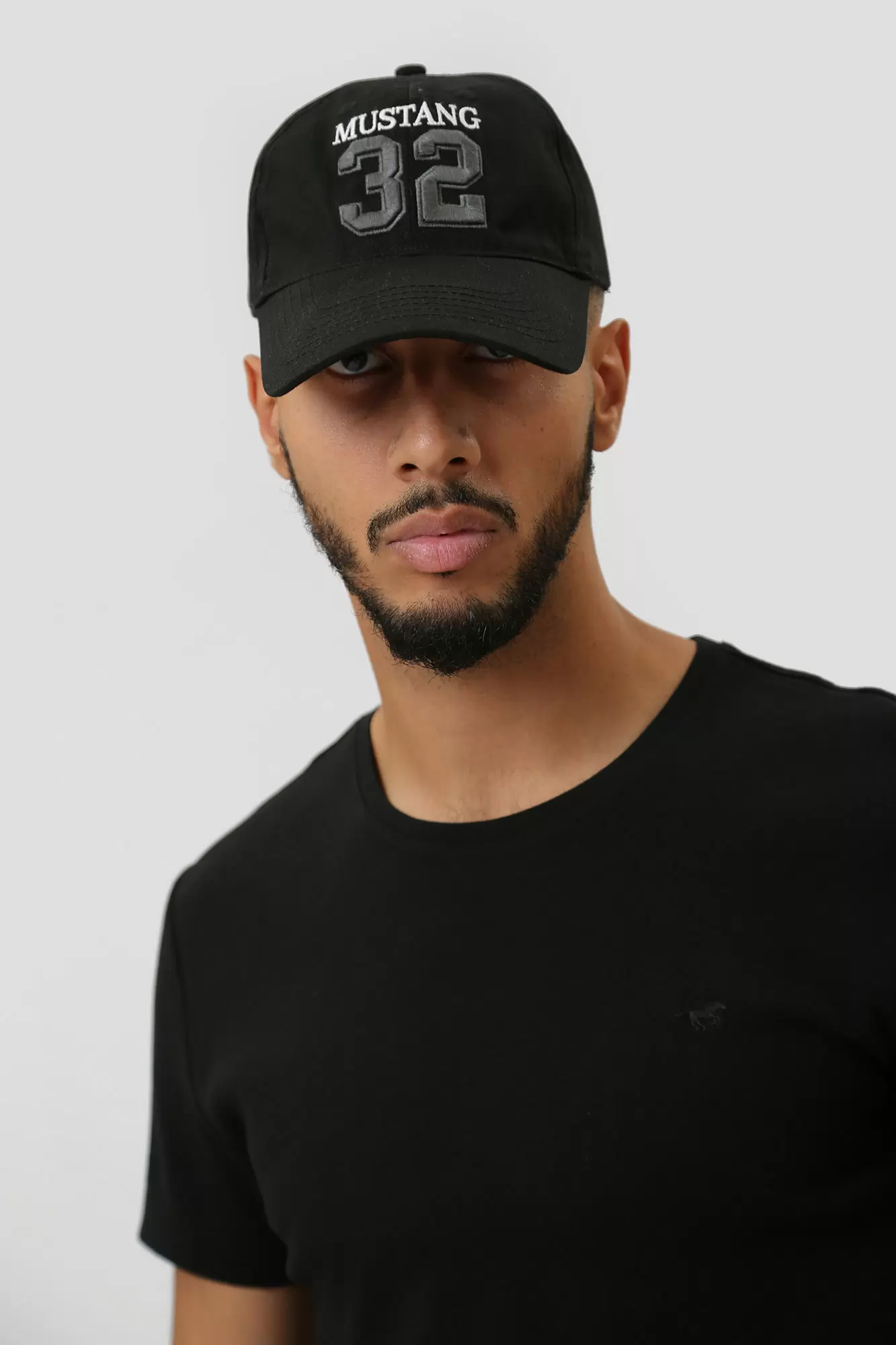 MC9601-32-0 Кепка Mustang Черный