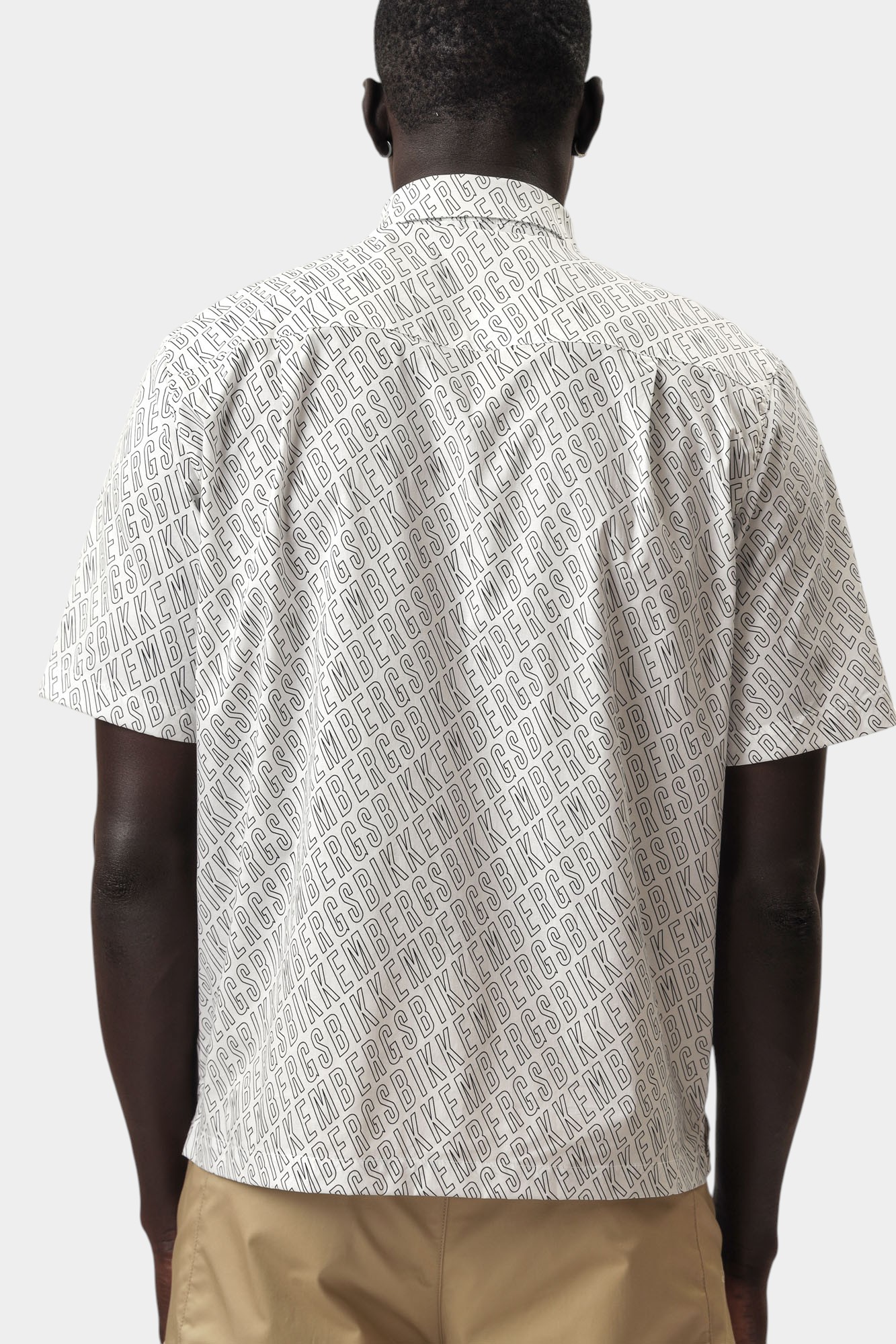 BMS0938 Рубашка Bikkembergs Белый