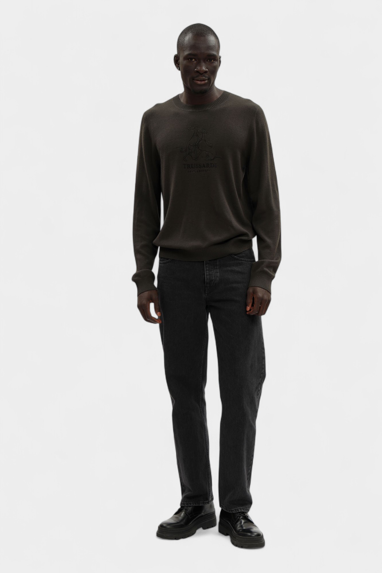 M0348000036N-MK609K03-318M Джемпер Trussardi Коричневый