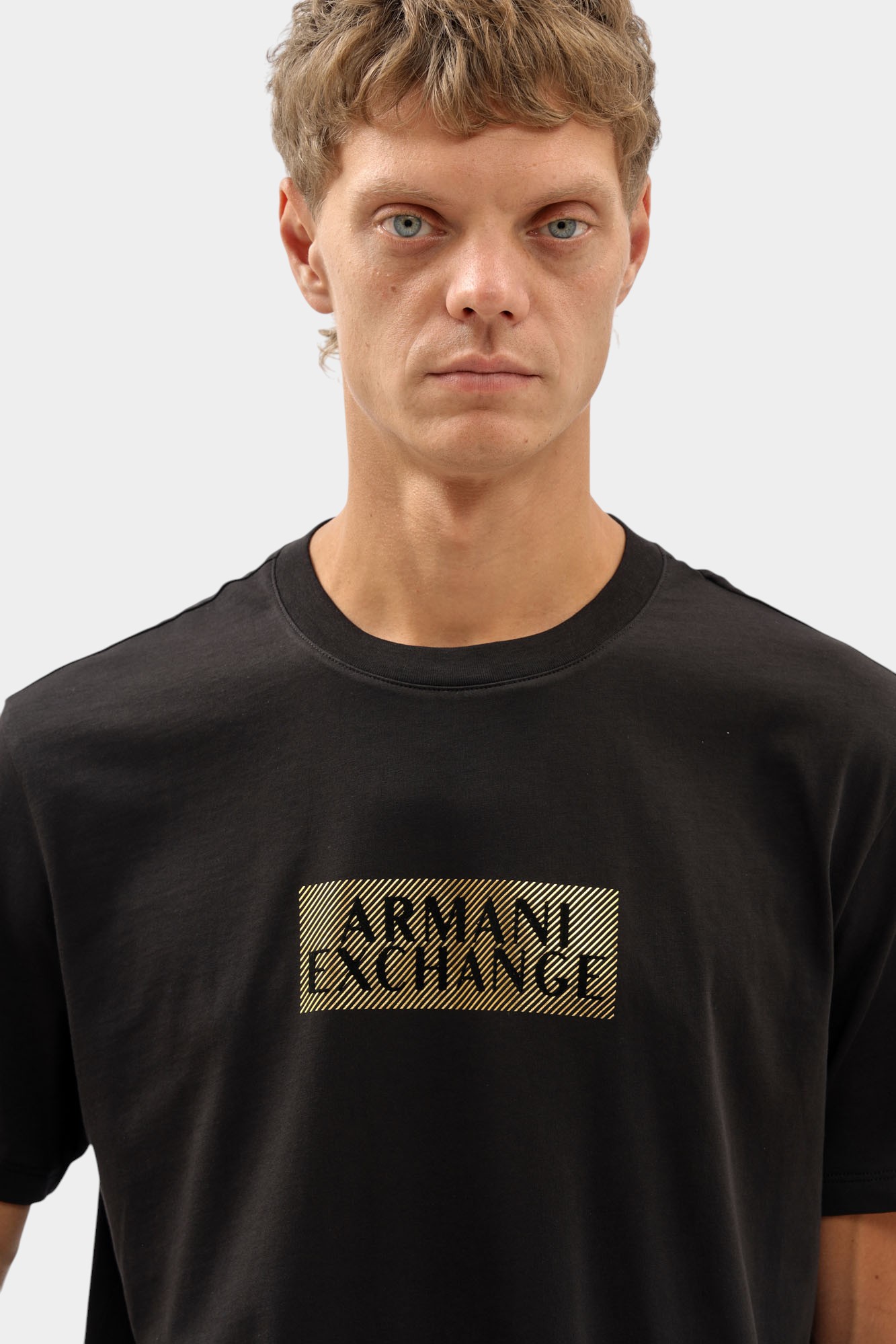 XM001911_AF10356 Футболка Armani Exchange Черный