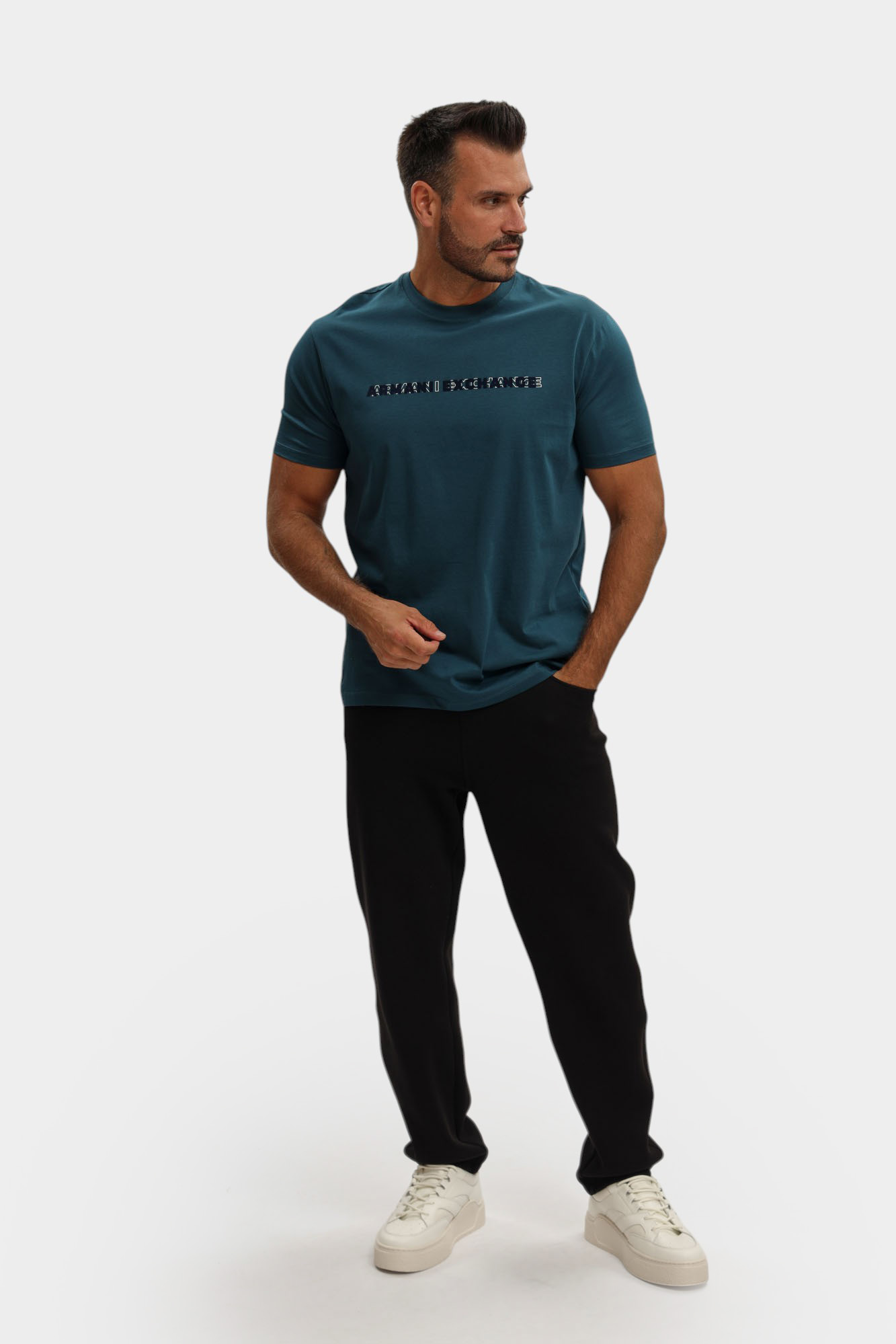 XM001458_AF10364 Футболка Armani Exchange Синий