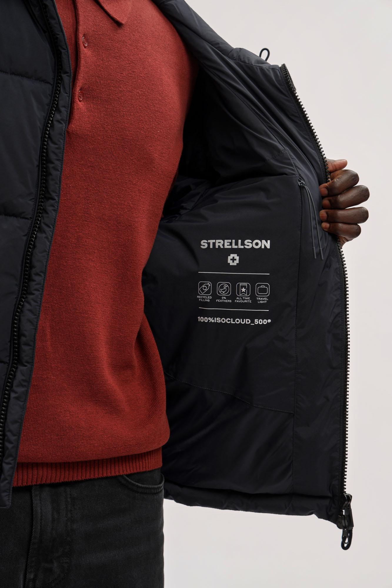 30047491_10020016 Куртка Strellson Синий