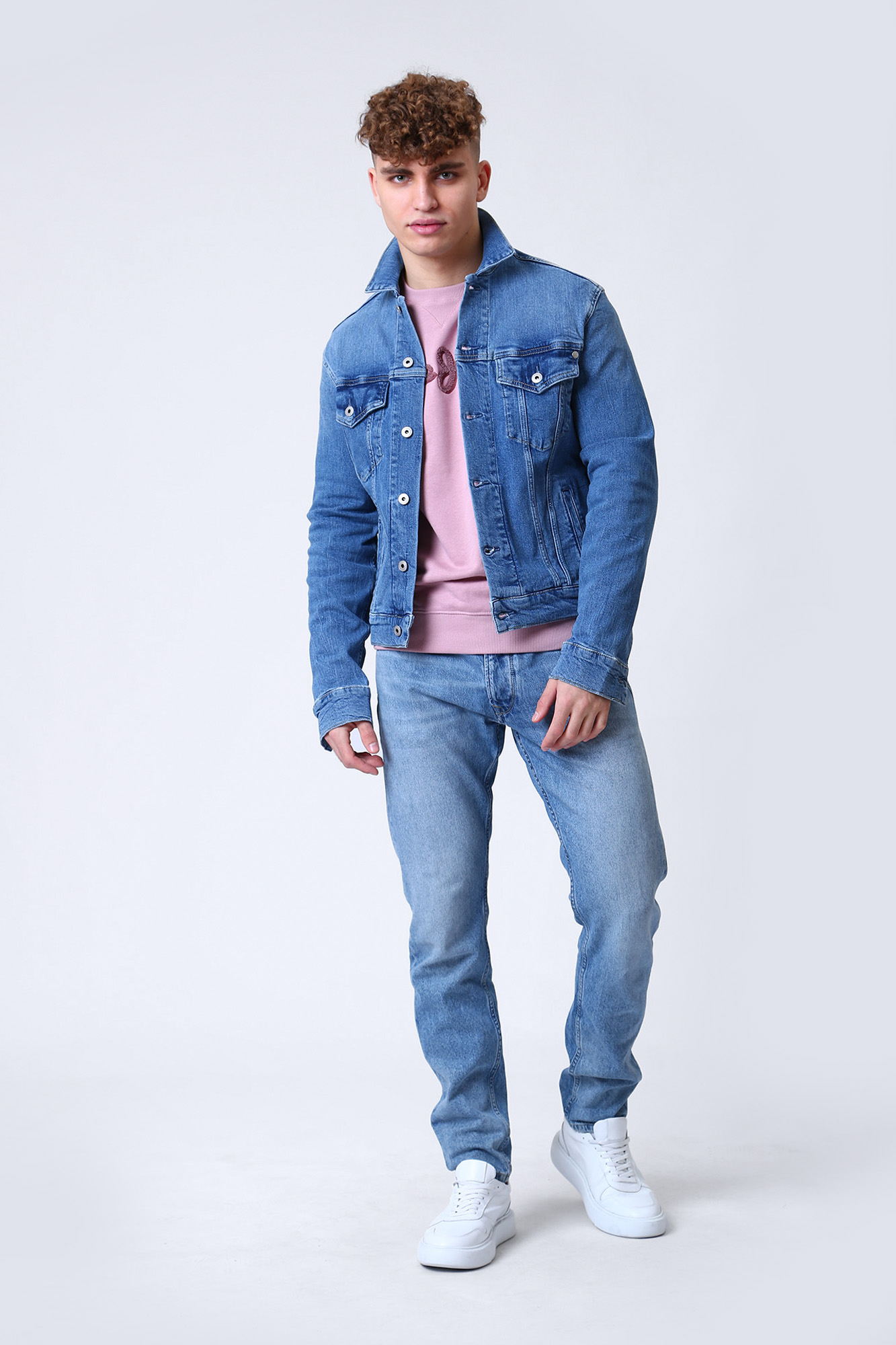 PM402465HQ0 Куртка джинсовая Pepe Jeans Синий