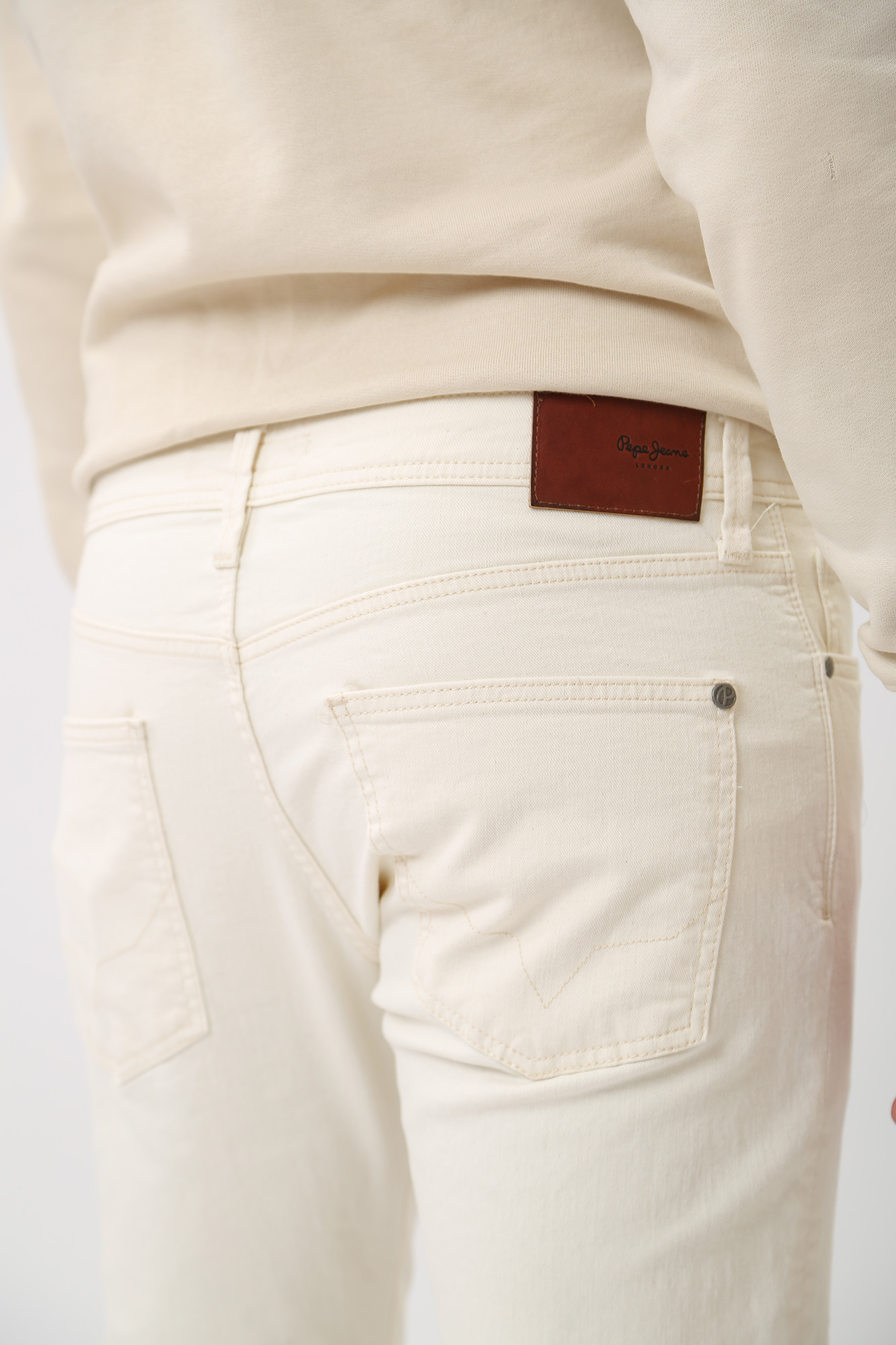 PM207390WI5 Джинсы TAPERED JEANS  Pepe Jeans Молочный