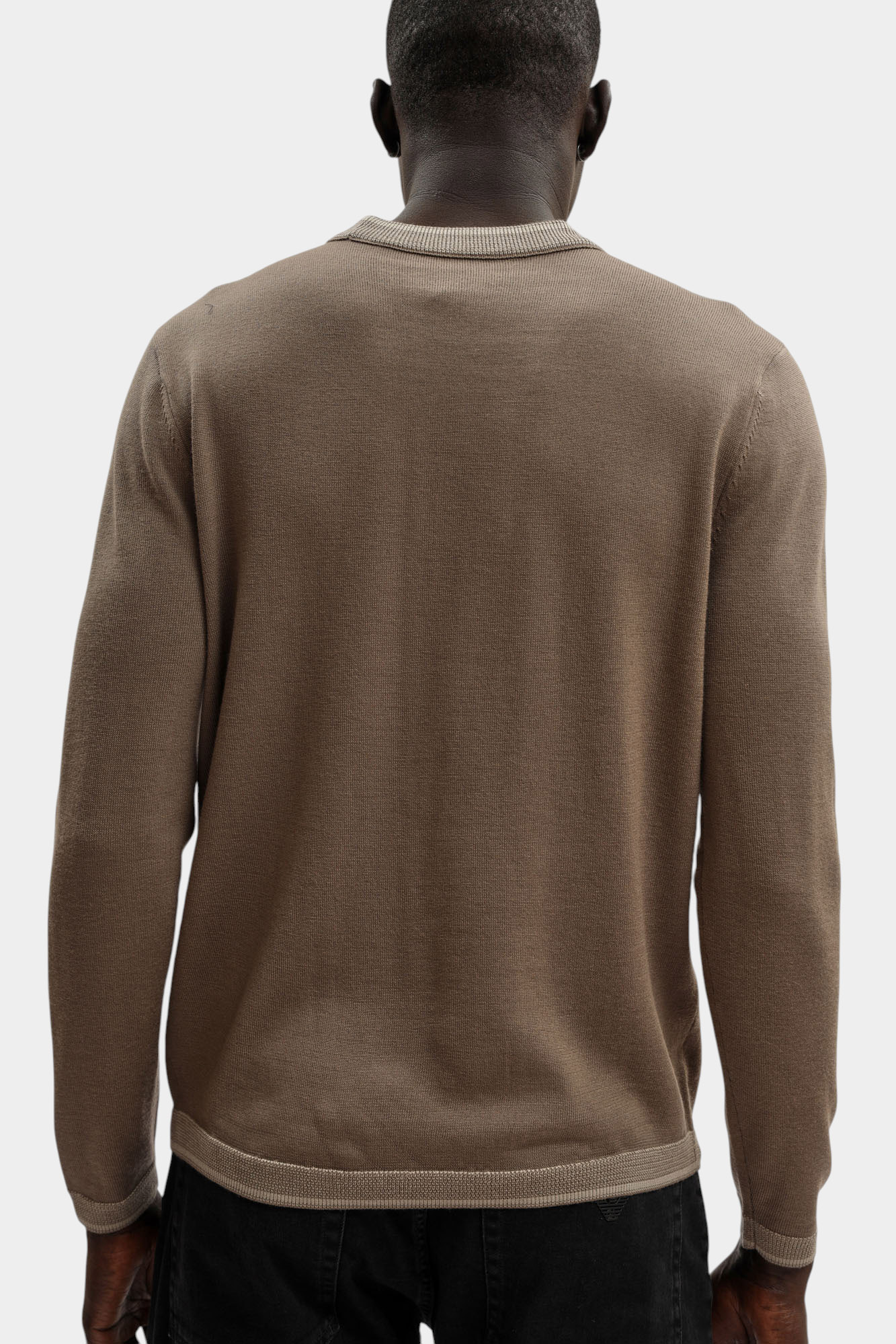 EM003387_ AF14697 Джемпер Emporio Armani Коричневый