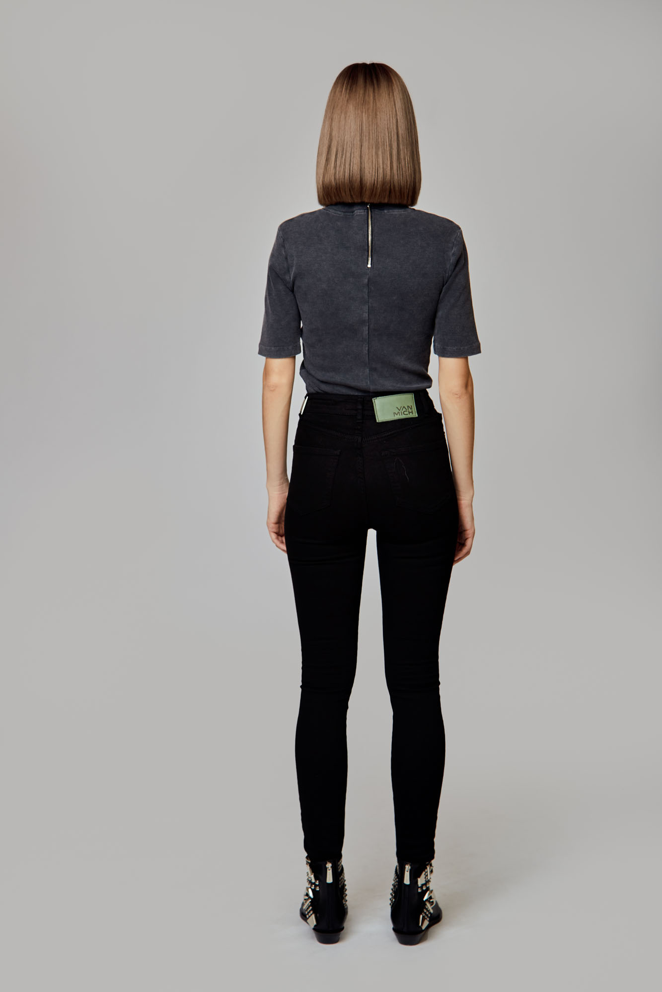 VW-OMA-33-339 брюки джинсовые van mich 