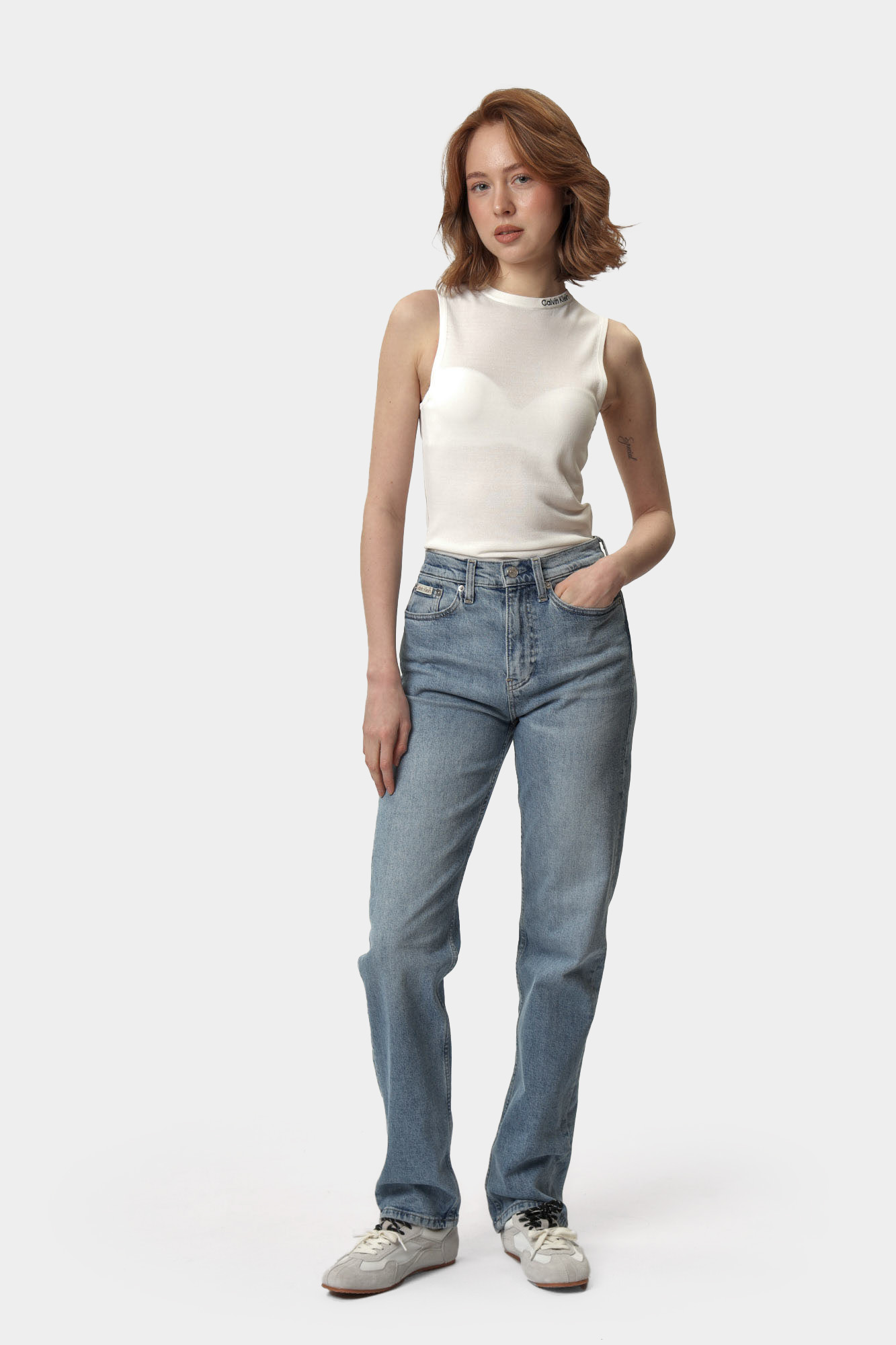 J20J224501 брюки джинсовые calvin klein jeans 