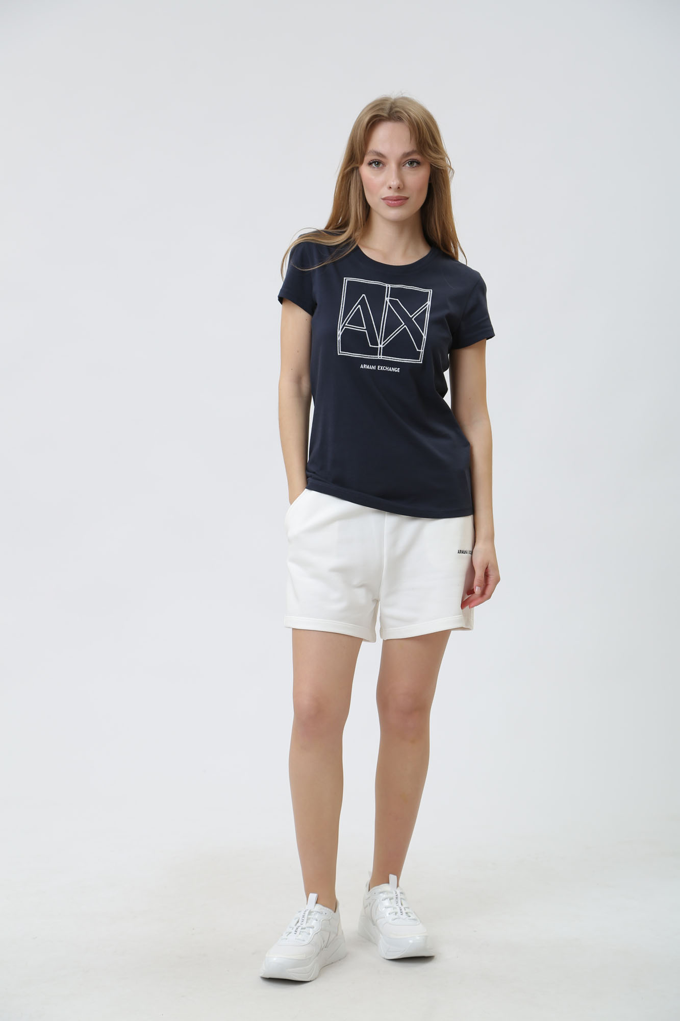 3DYS72_YJDBZ шорты трикотажные armani exchange 