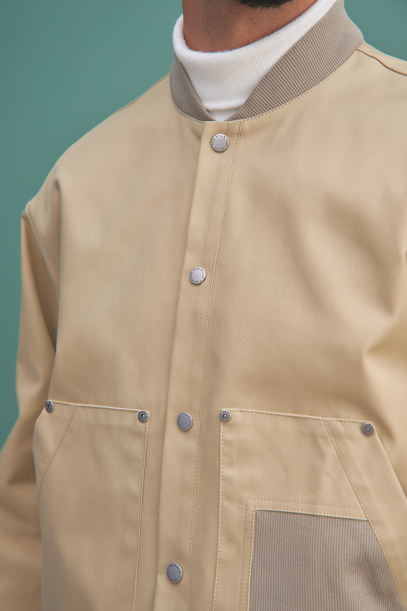 M-232-TH-56-0108 Бомбер The Hills Бежевый