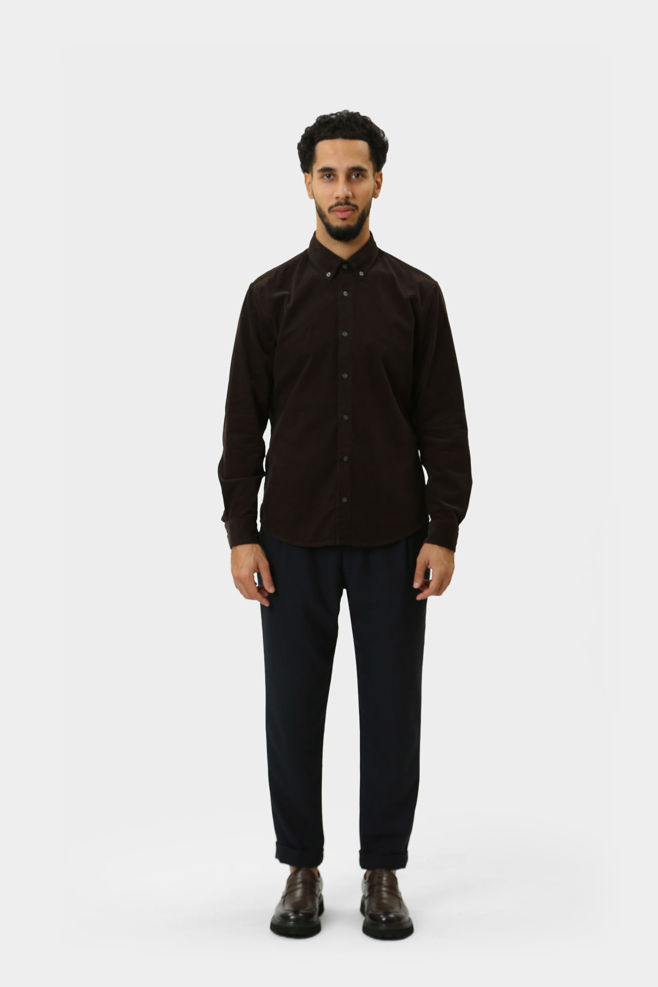 30043490_10018537 Рубашка Strellson Коричневый