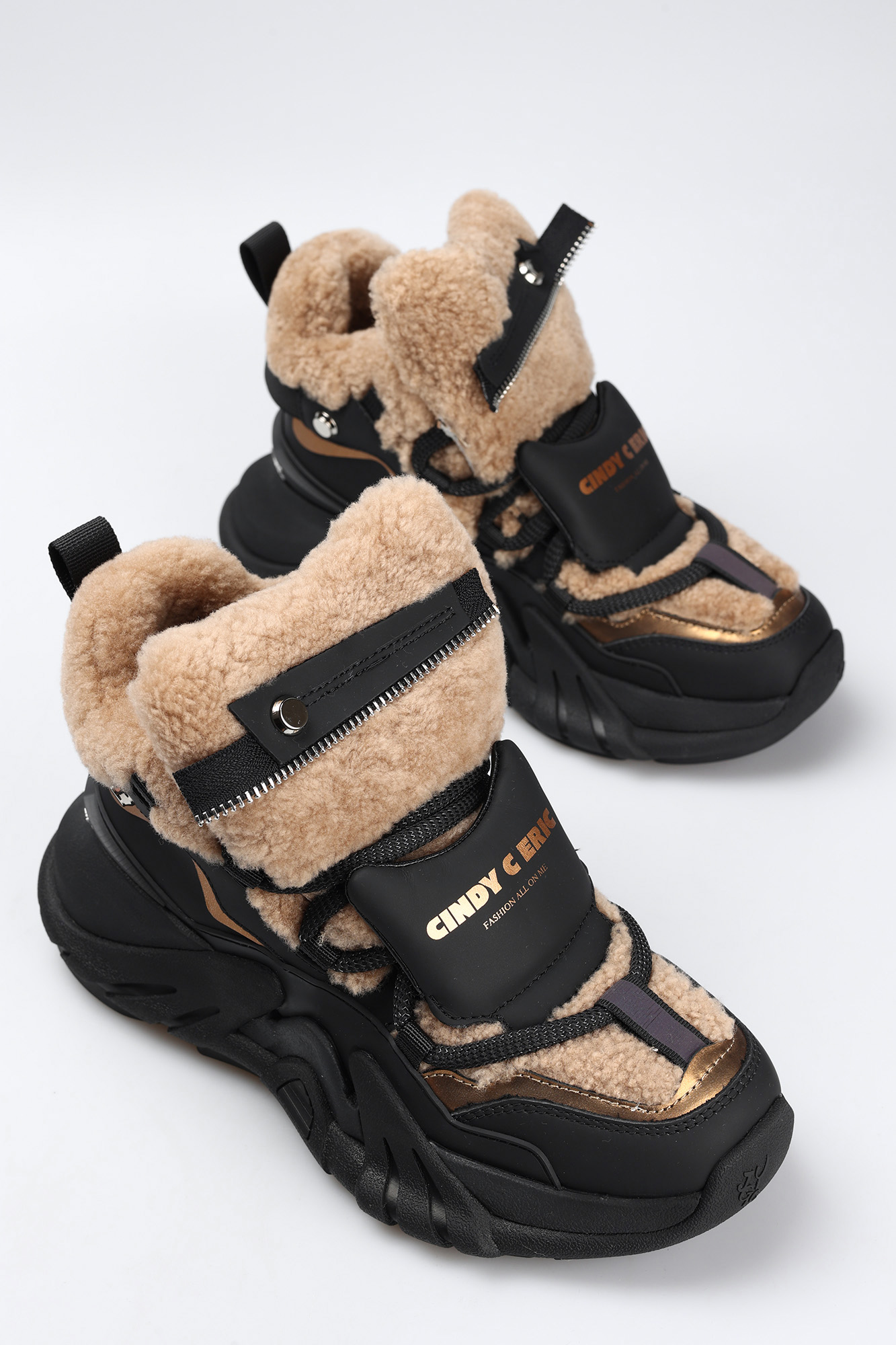 CEXH2318-19XM Кроссовки Cindy C Eric Коричневый