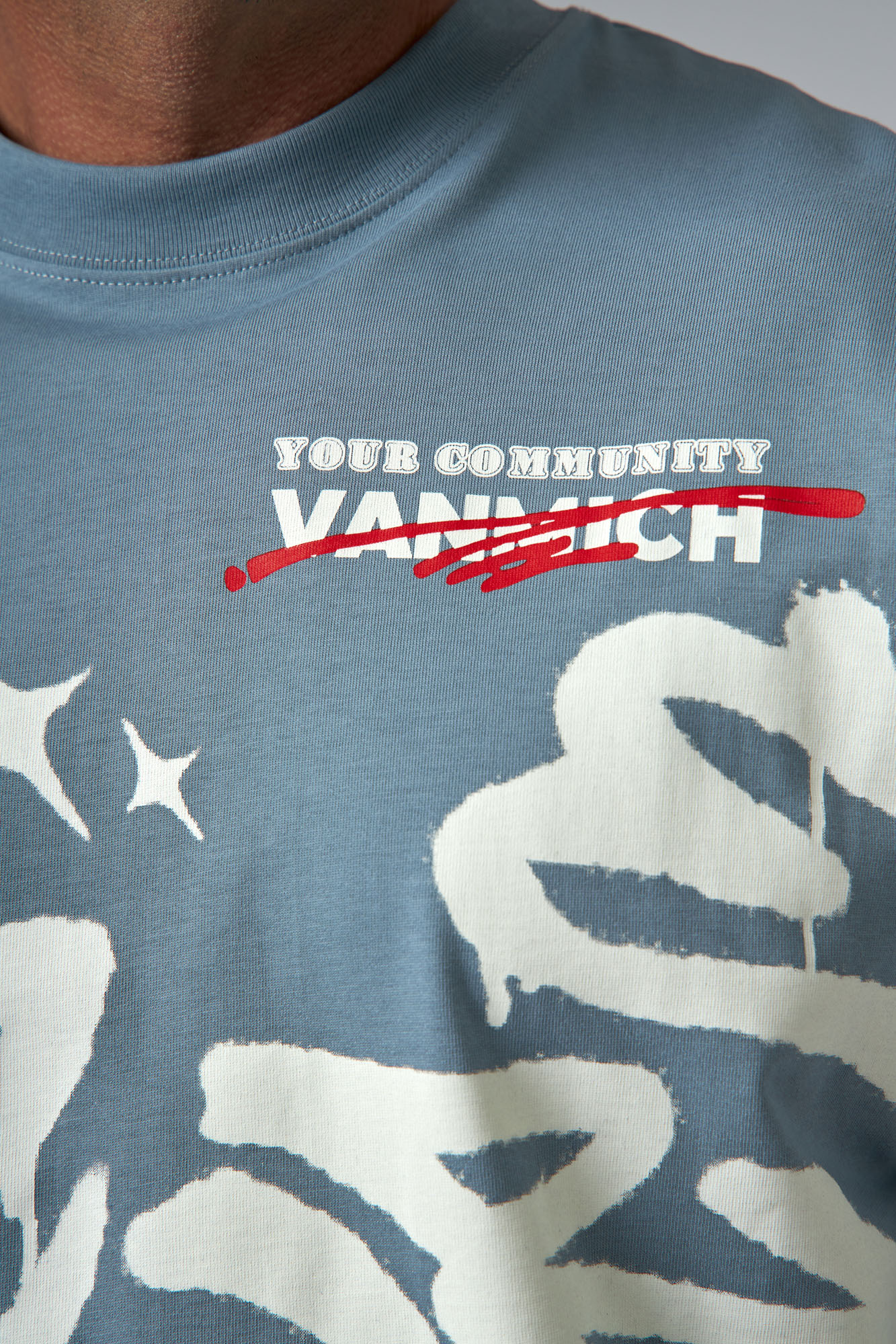 VM-ERK-22-423 Футболка Van Mich Серый