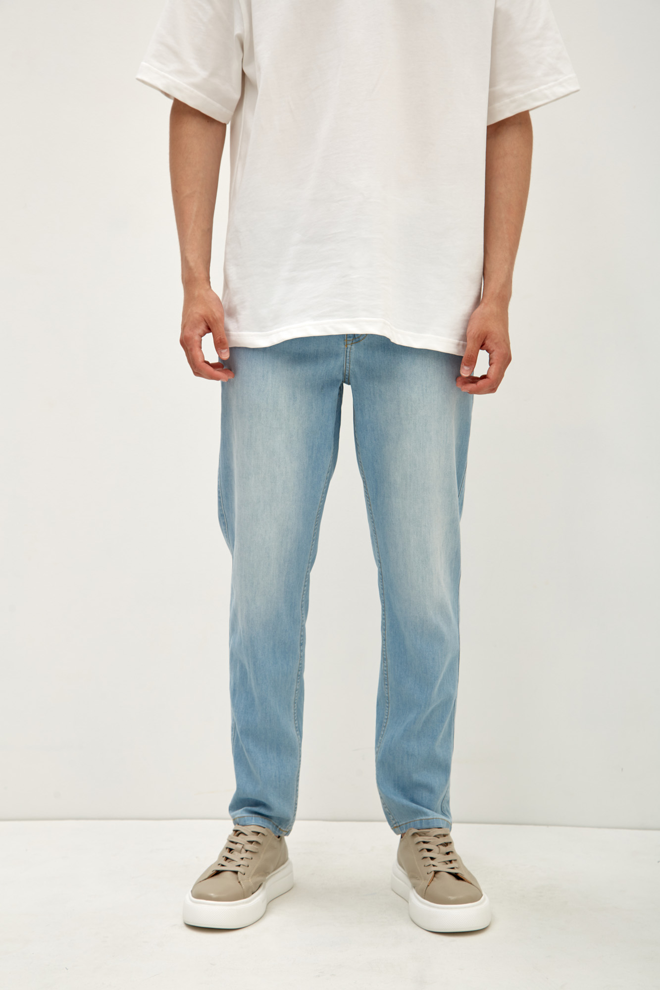 M-241-TK-56-1044 Брюки джинсовые The Hills Синий