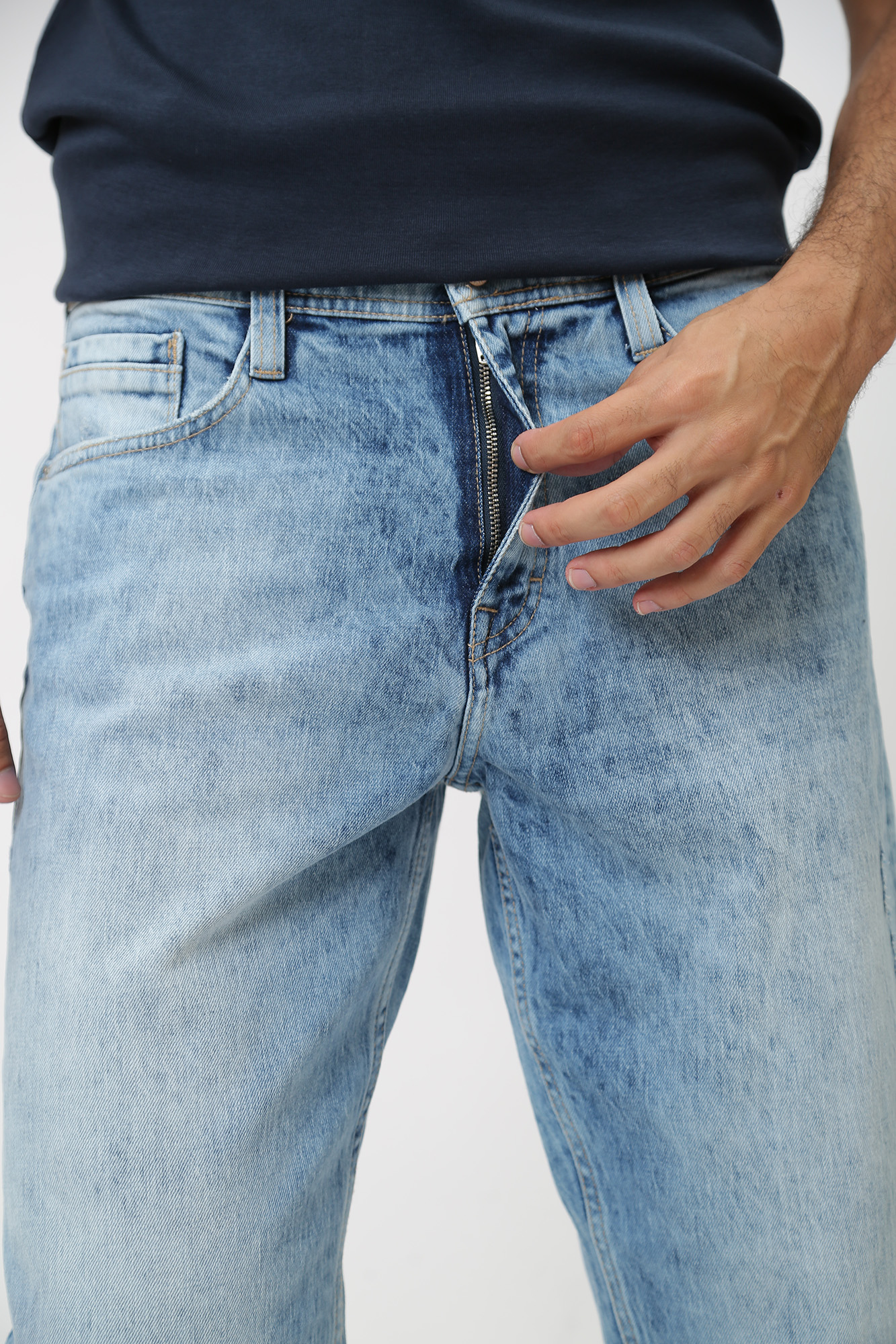 1014277-5000 Джинсы Mustang Голубой