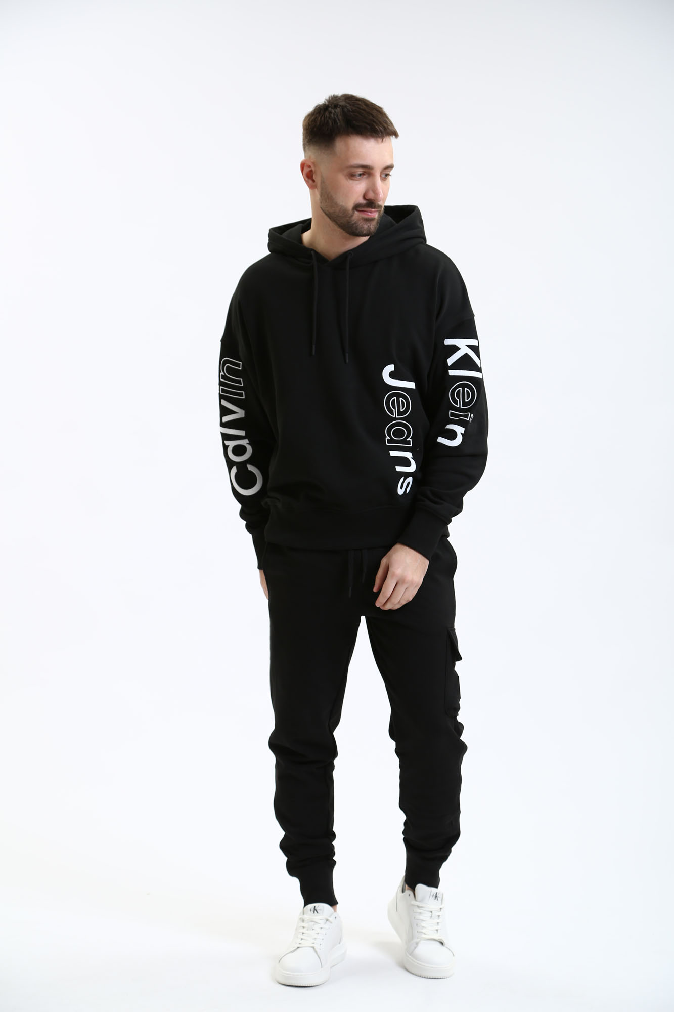 J30J325430 Худи Calvin Klein Jeans Черный