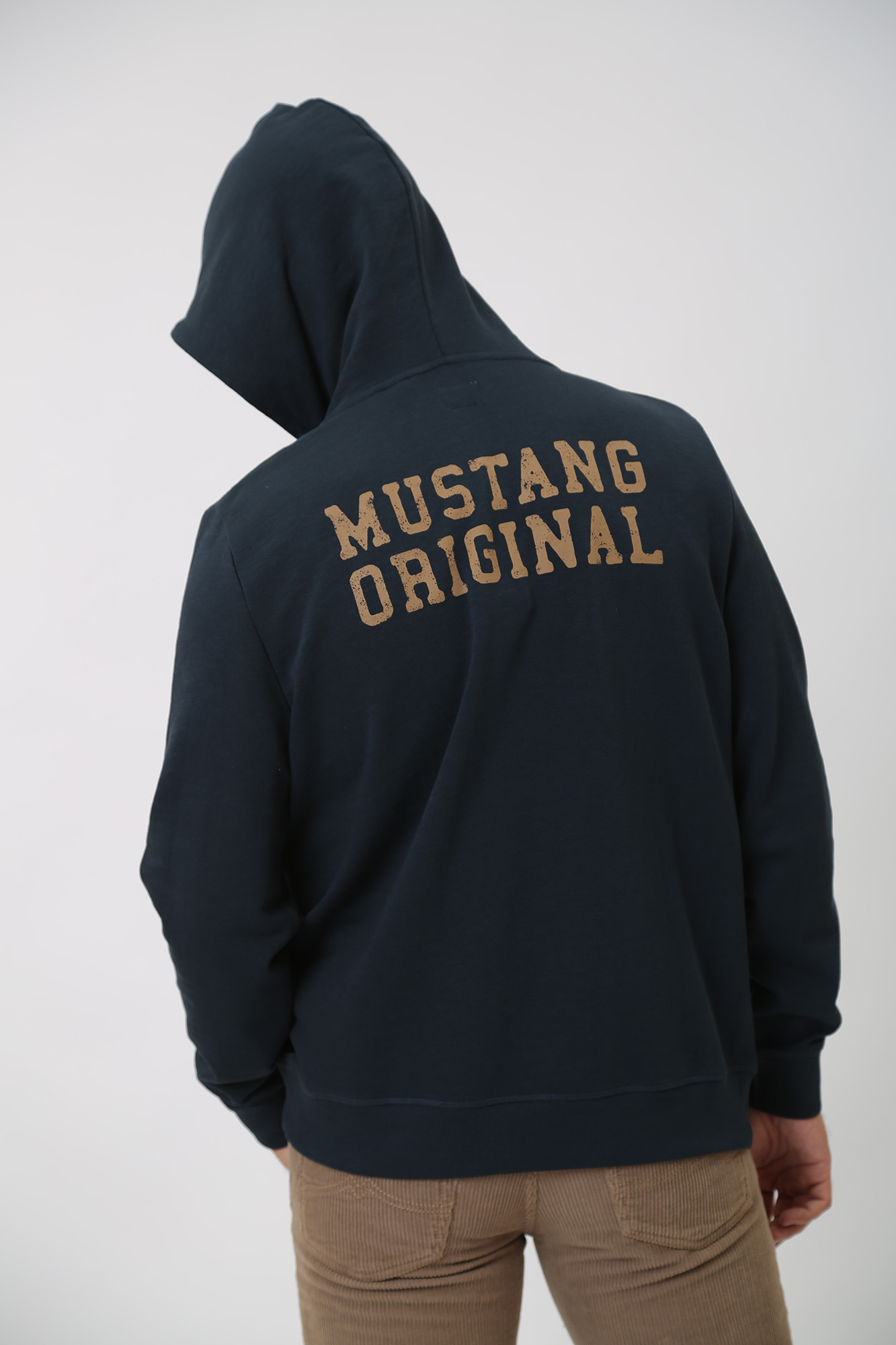 1014508 Худи Mustang Синий