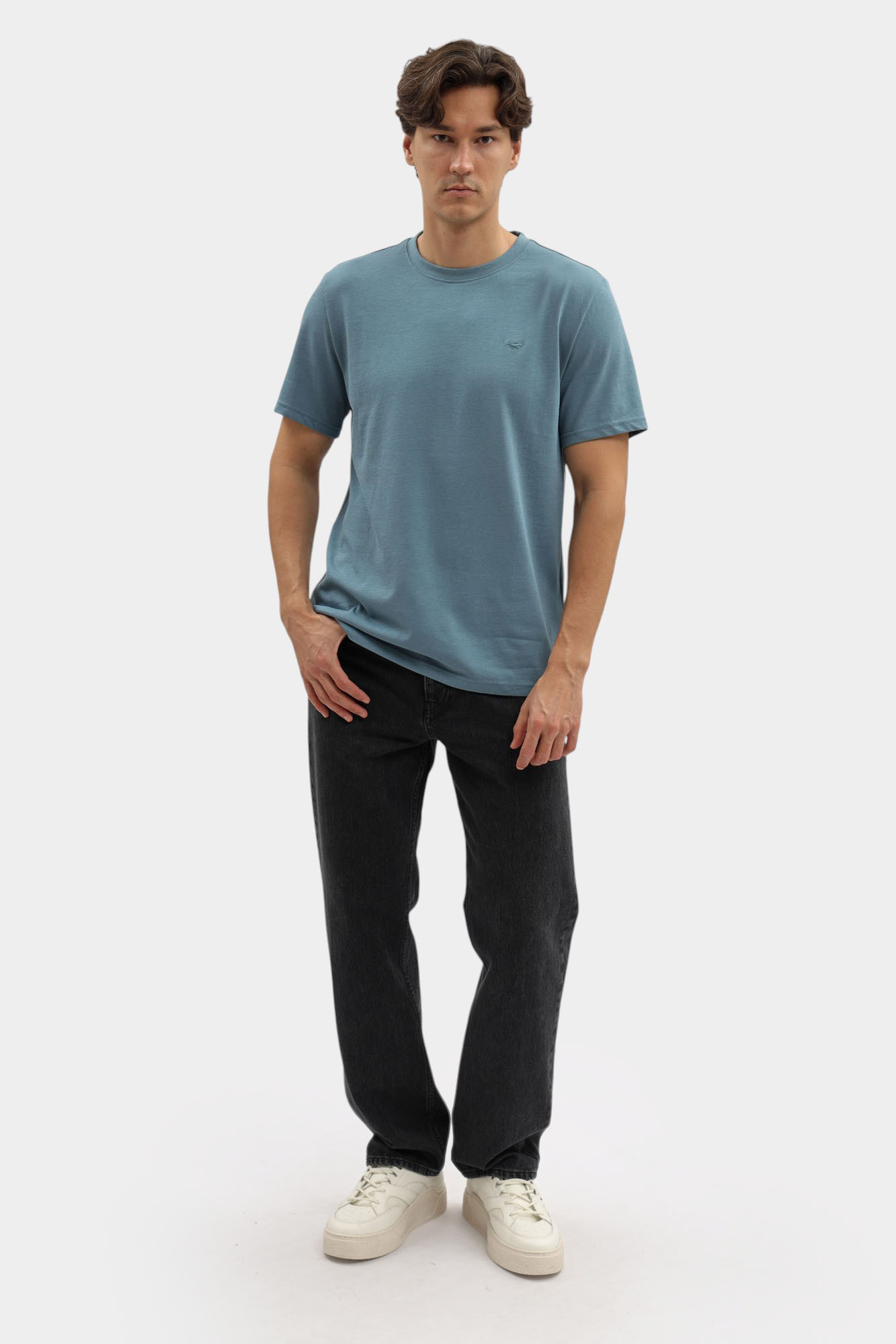 1016870 Футболка Mustang Синий