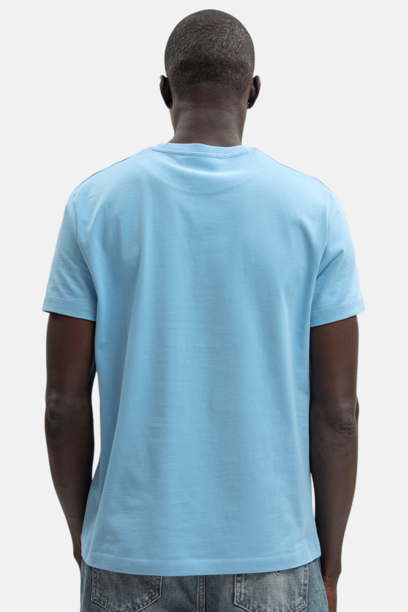 BMT1584 Футболка Bikkembergs Голубой