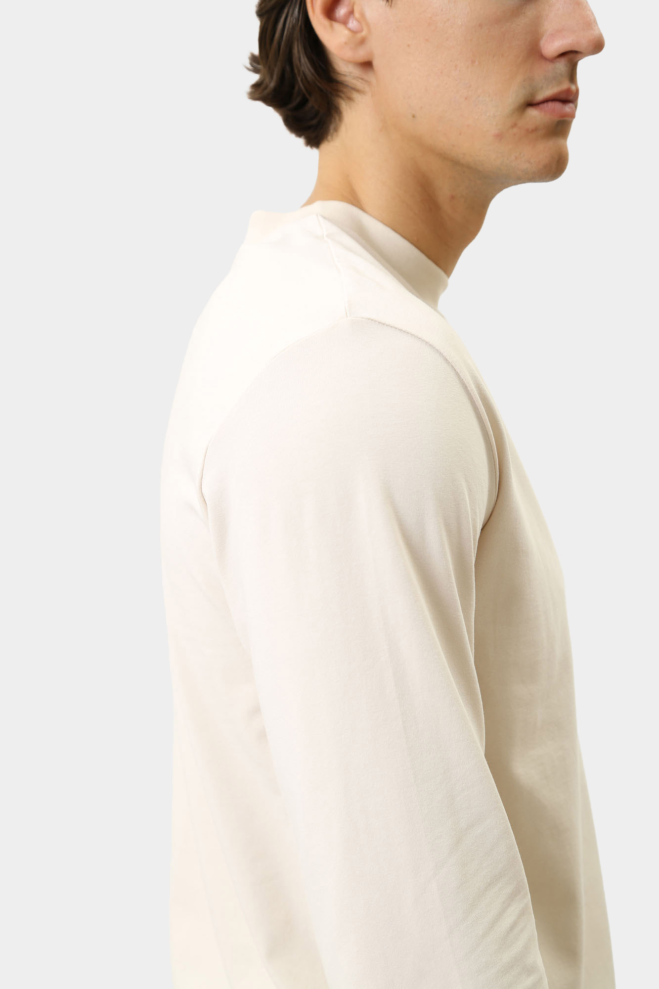 544221_755058 Лонгслив Karl Lagerfeld Бежевый