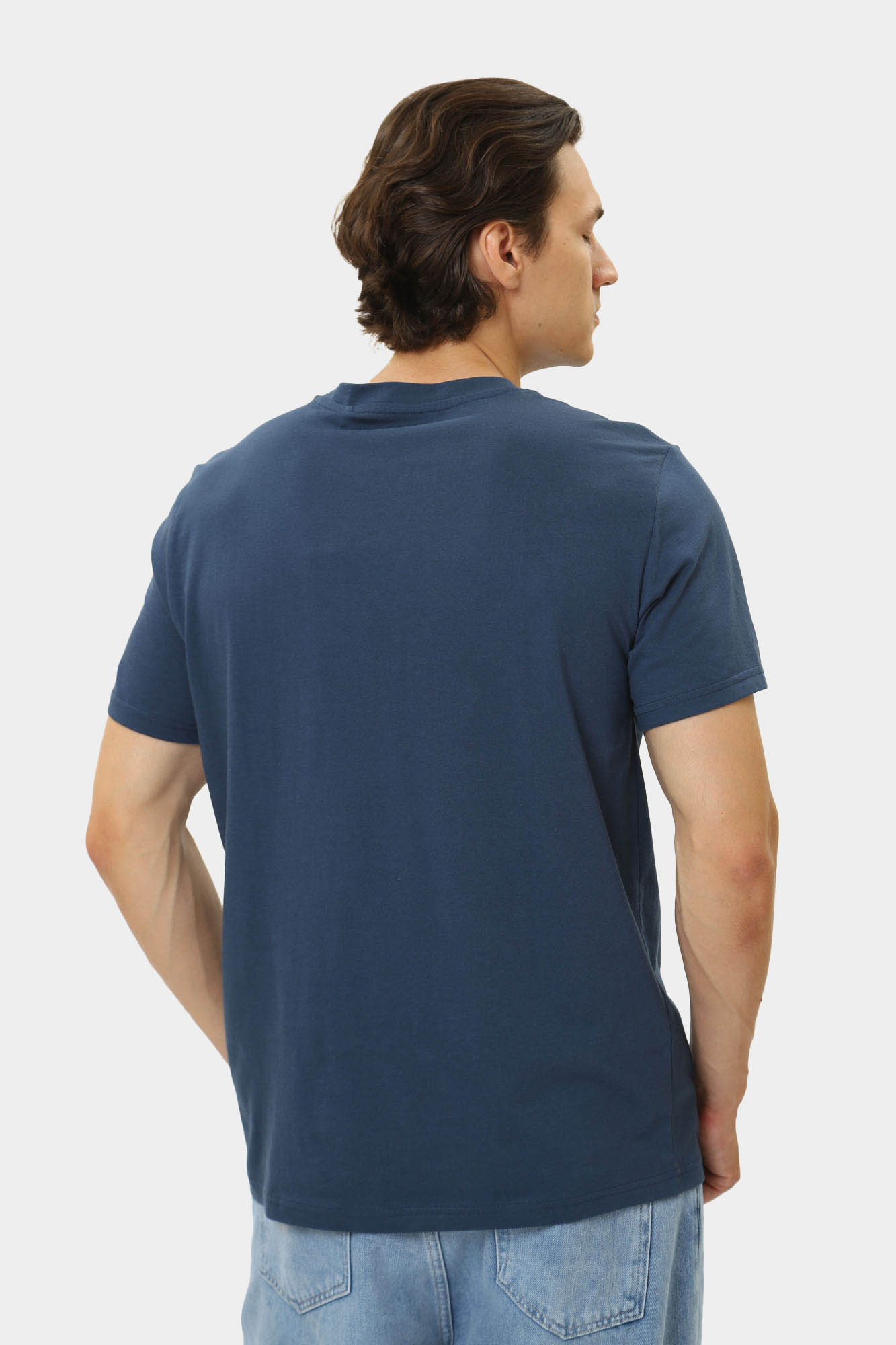 1015055 Футболка Mustang Синий