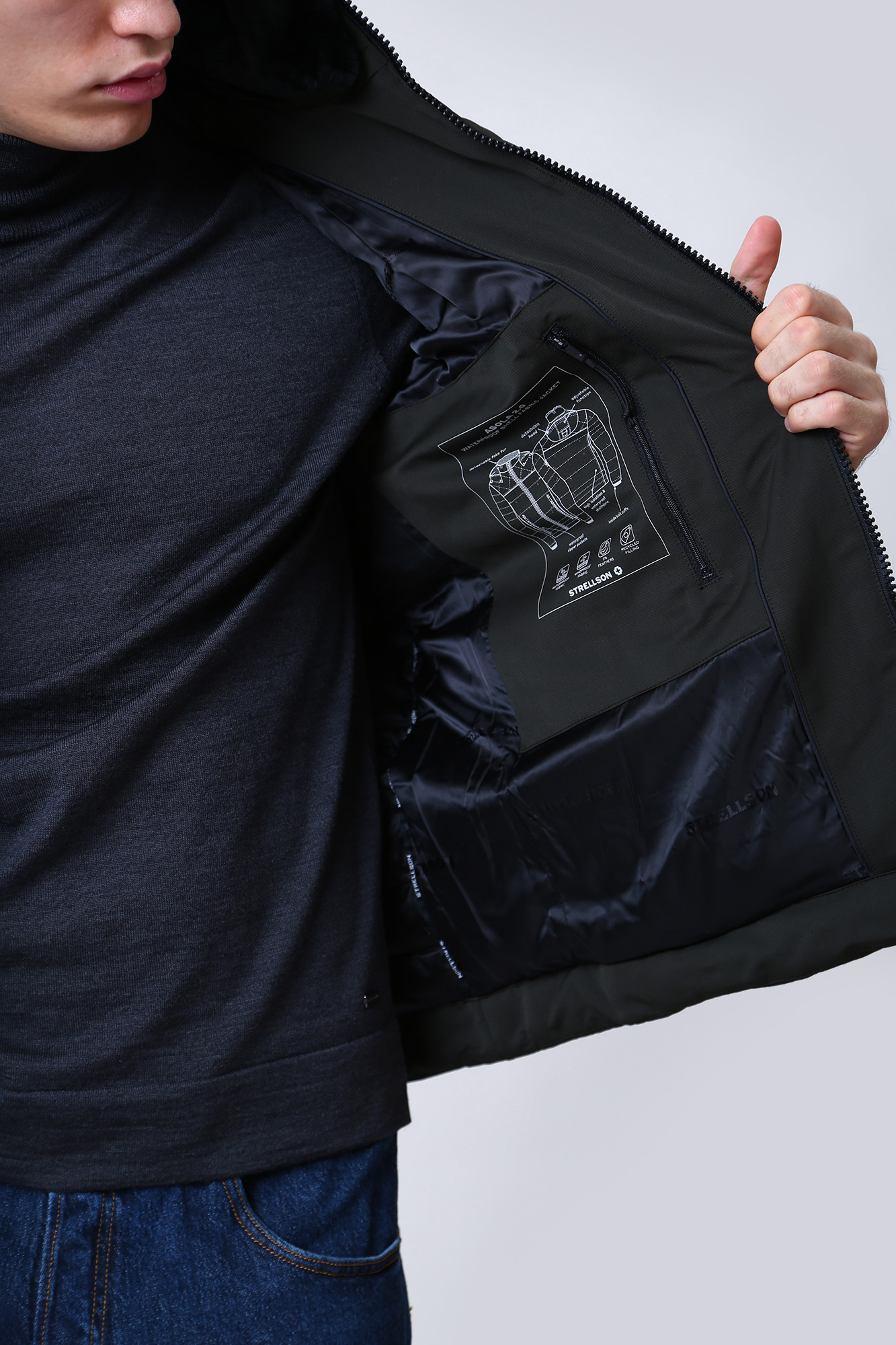 30034637_10014218 Куртка Strellson Черный