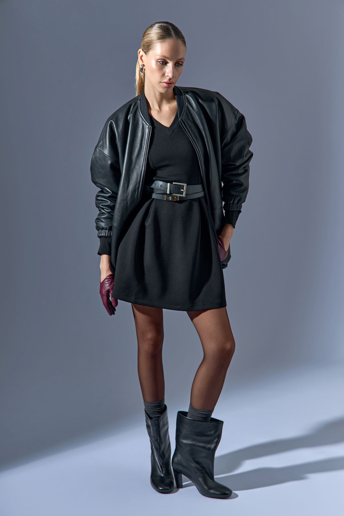 RP-LT092-866 Ботильоны закрытые Red Pin Черный