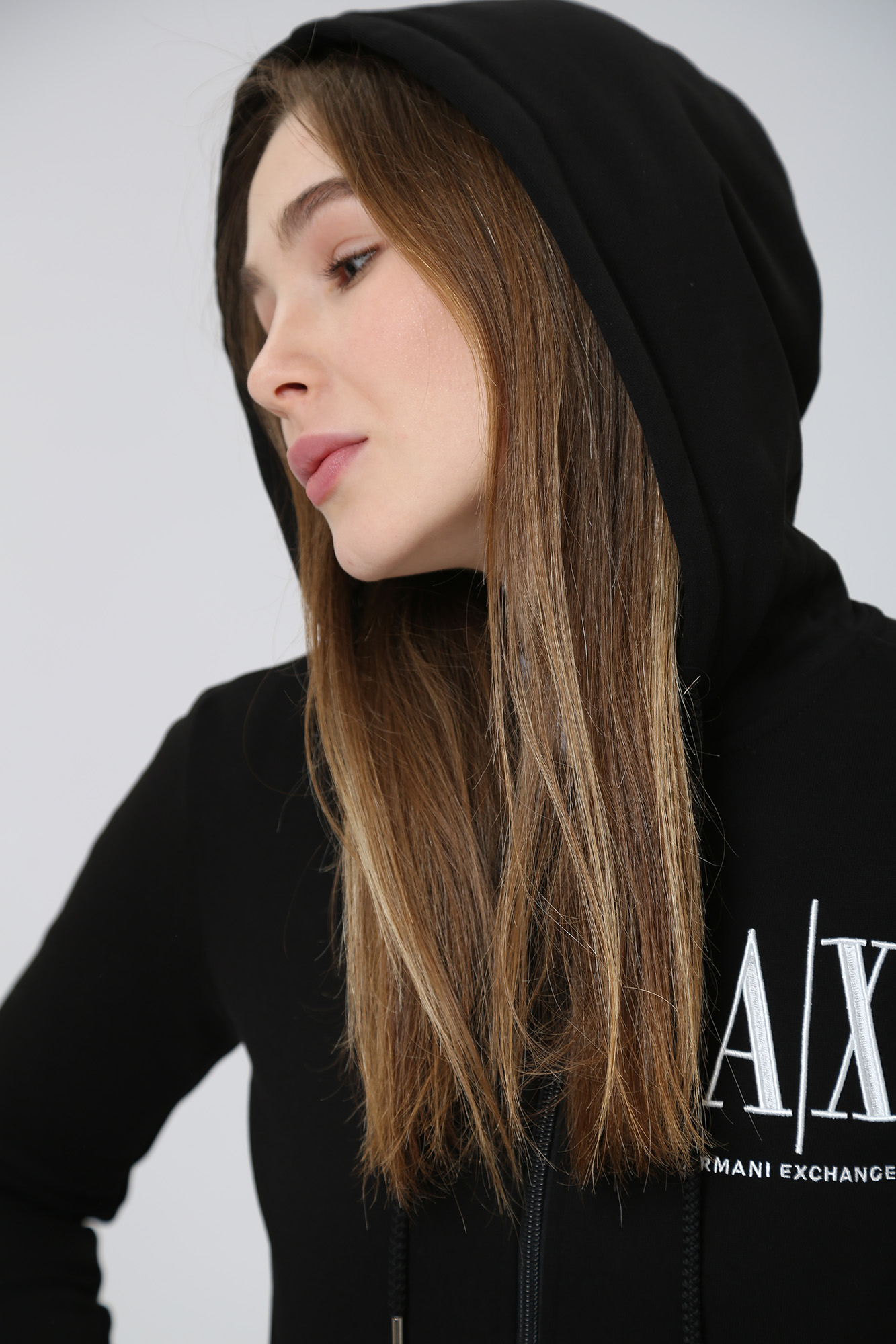 8NYM22_YJ68Z толстовка с/к armani exchange 