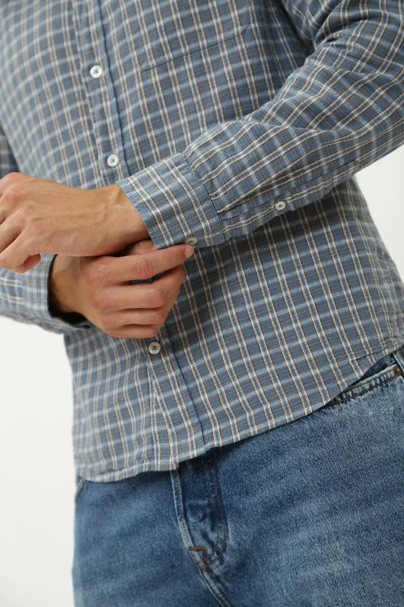 PM308564 Рубашка с длинным рукавом Pepe Jeans Синий