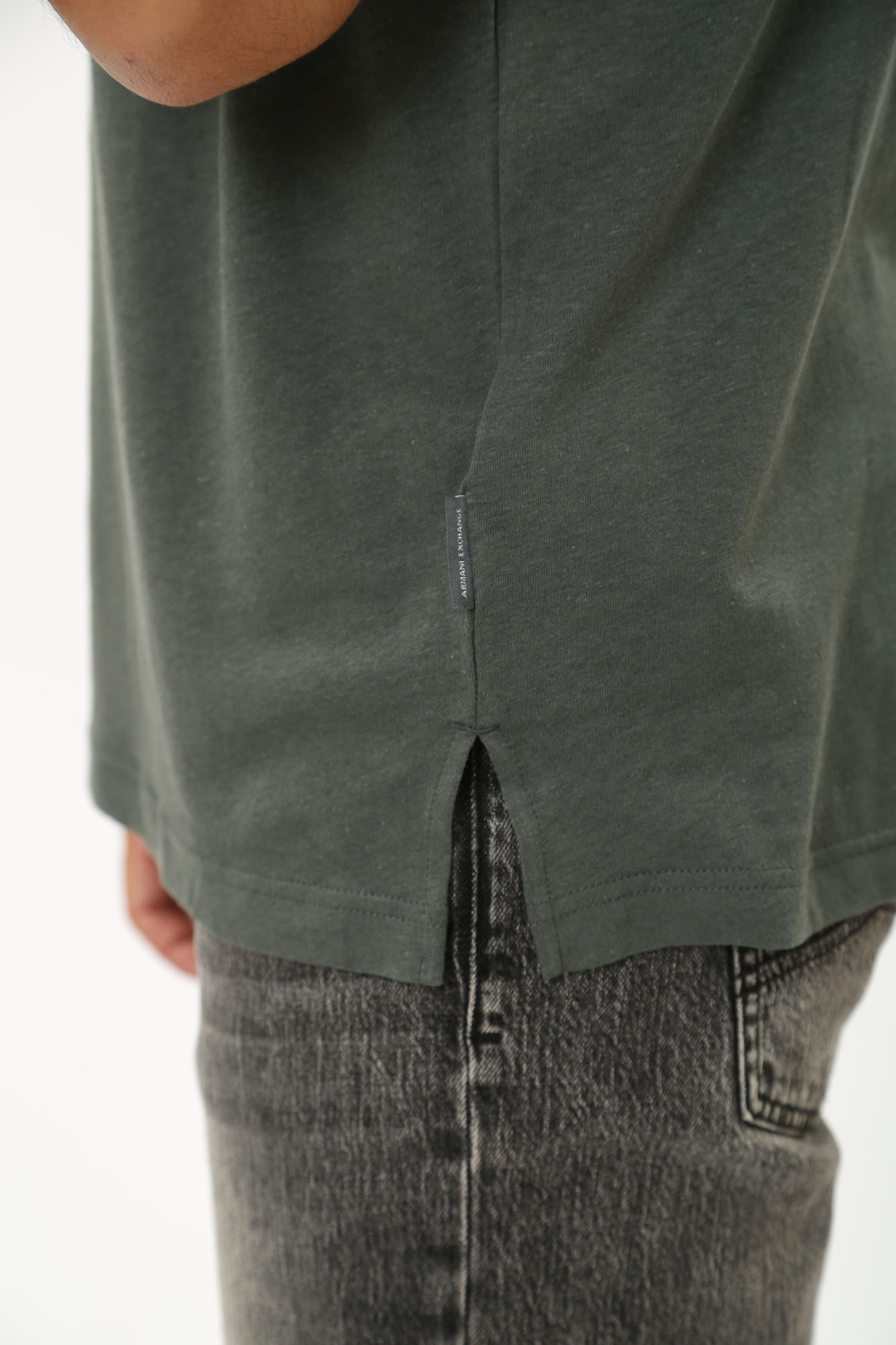 3DZFJP_ZJ9EZ Поло Armani Exchange Зеленый