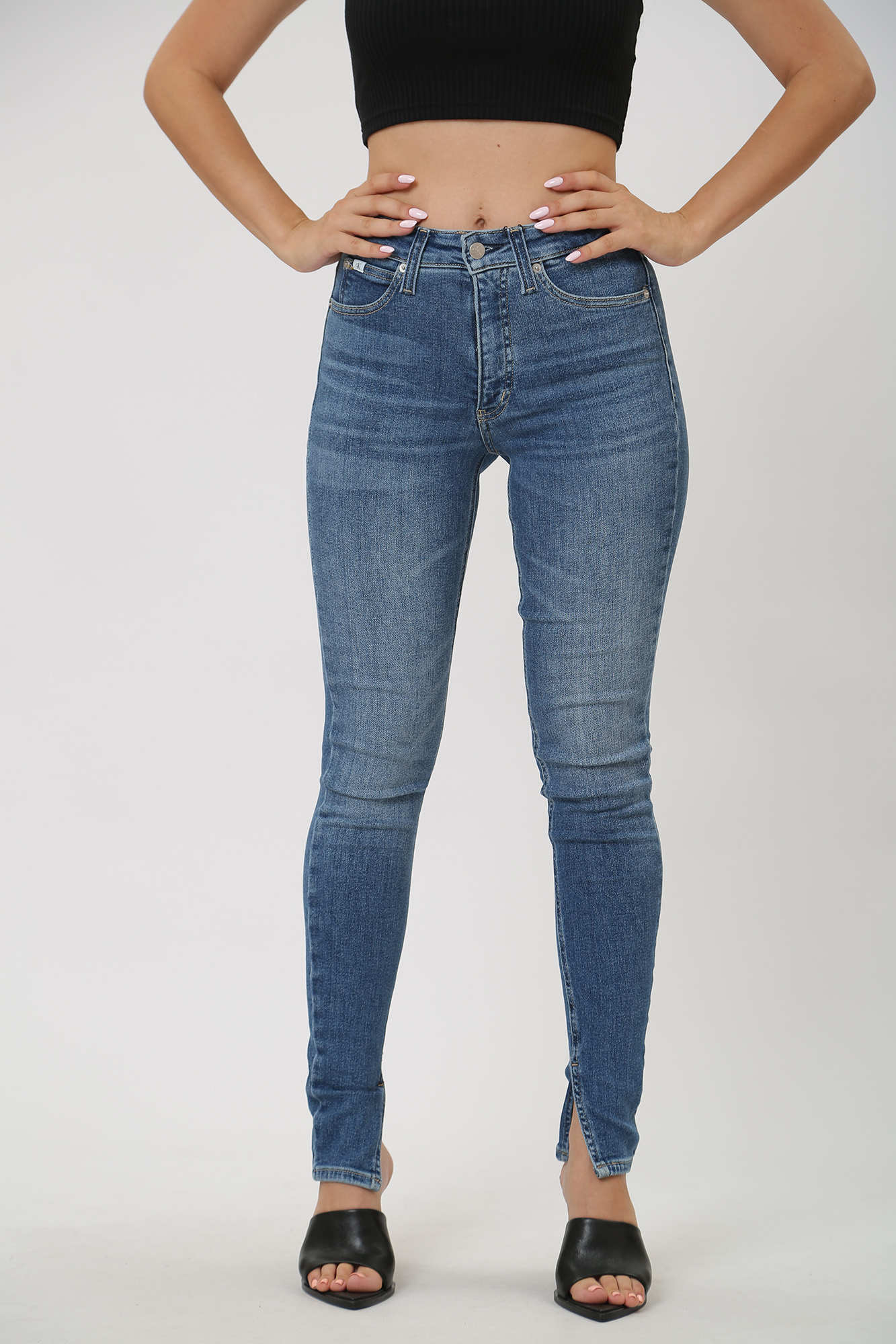 J20J221773 брюки джинсовые calvin klein jeans  calvin klein jeans 