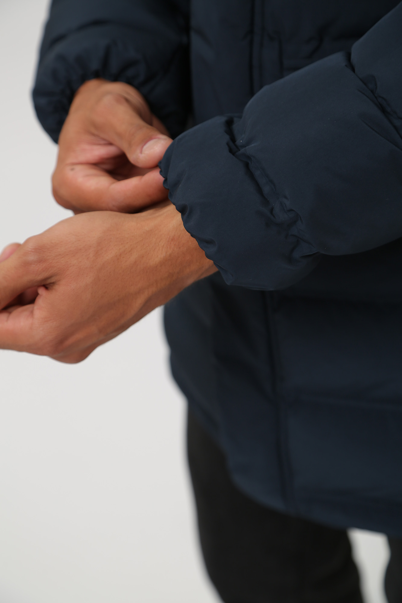 M3628LT2961F1 Пуховик удлиненный Geox Синий