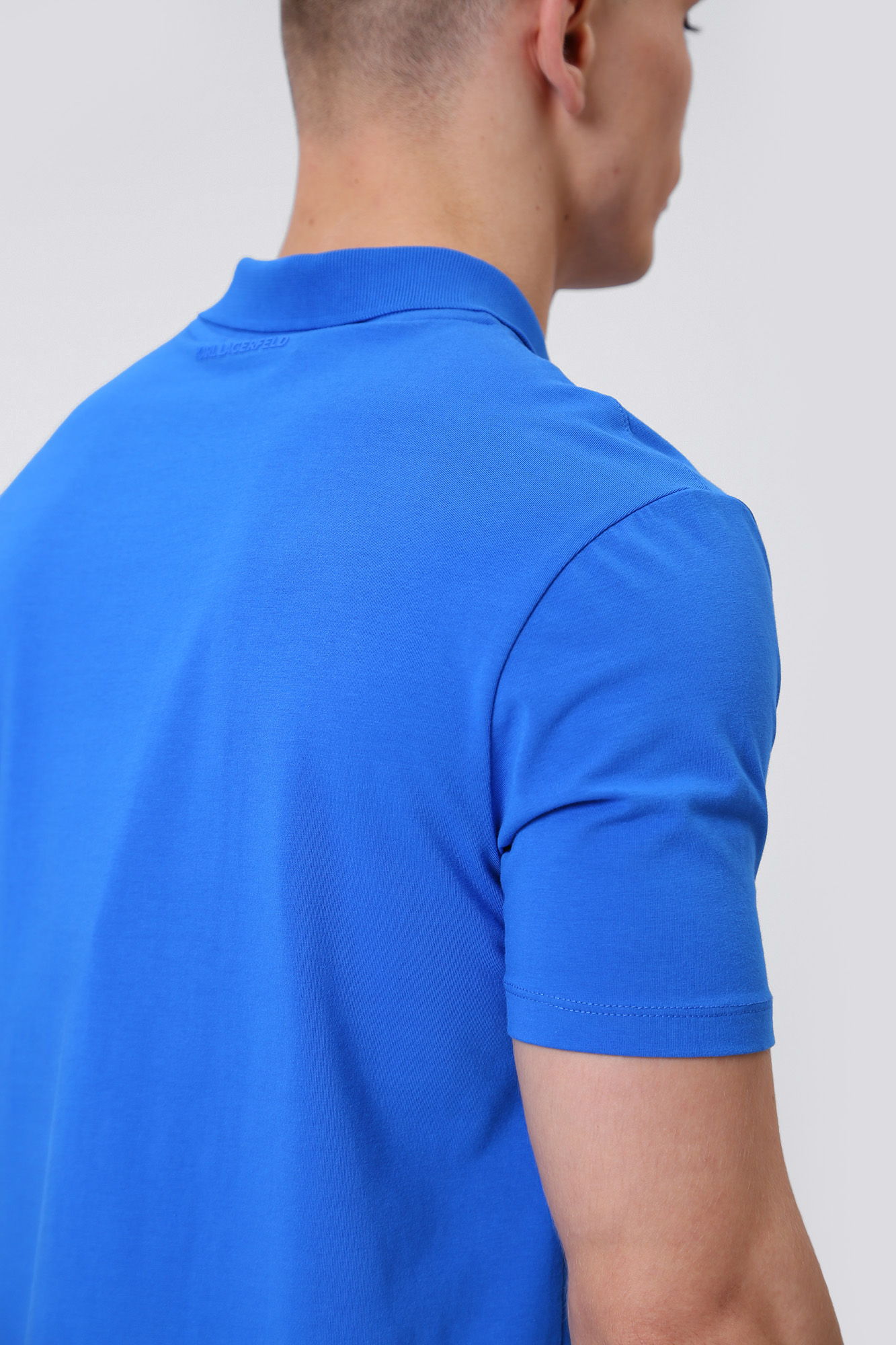 531221_745082 Поло Karl Lagerfeld Голубой