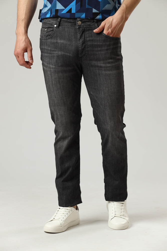 Толстовка Trussardi Хлопок Синий