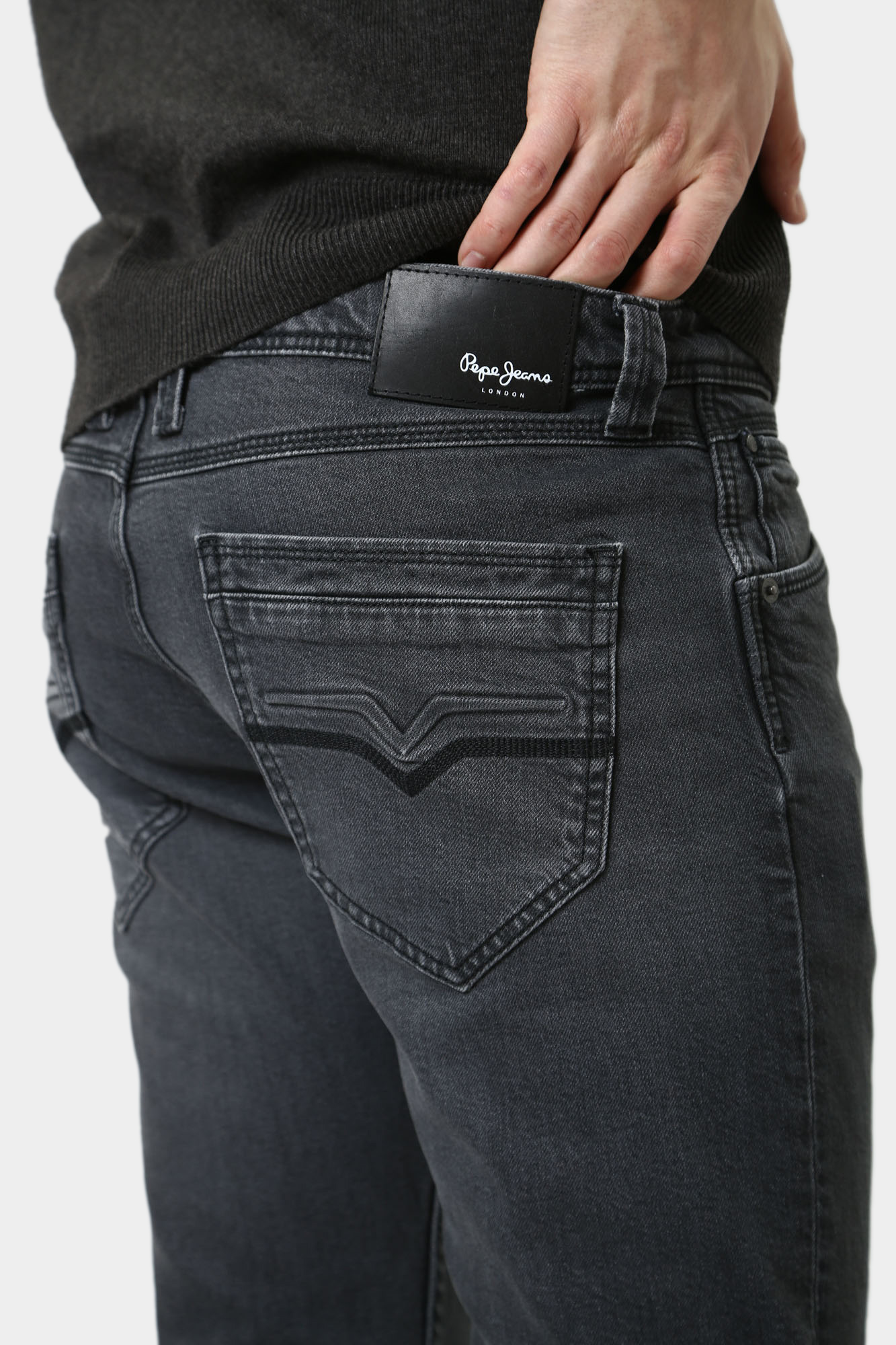 PM207391UM5 Брюки джинсовые Pepe Jeans Серый