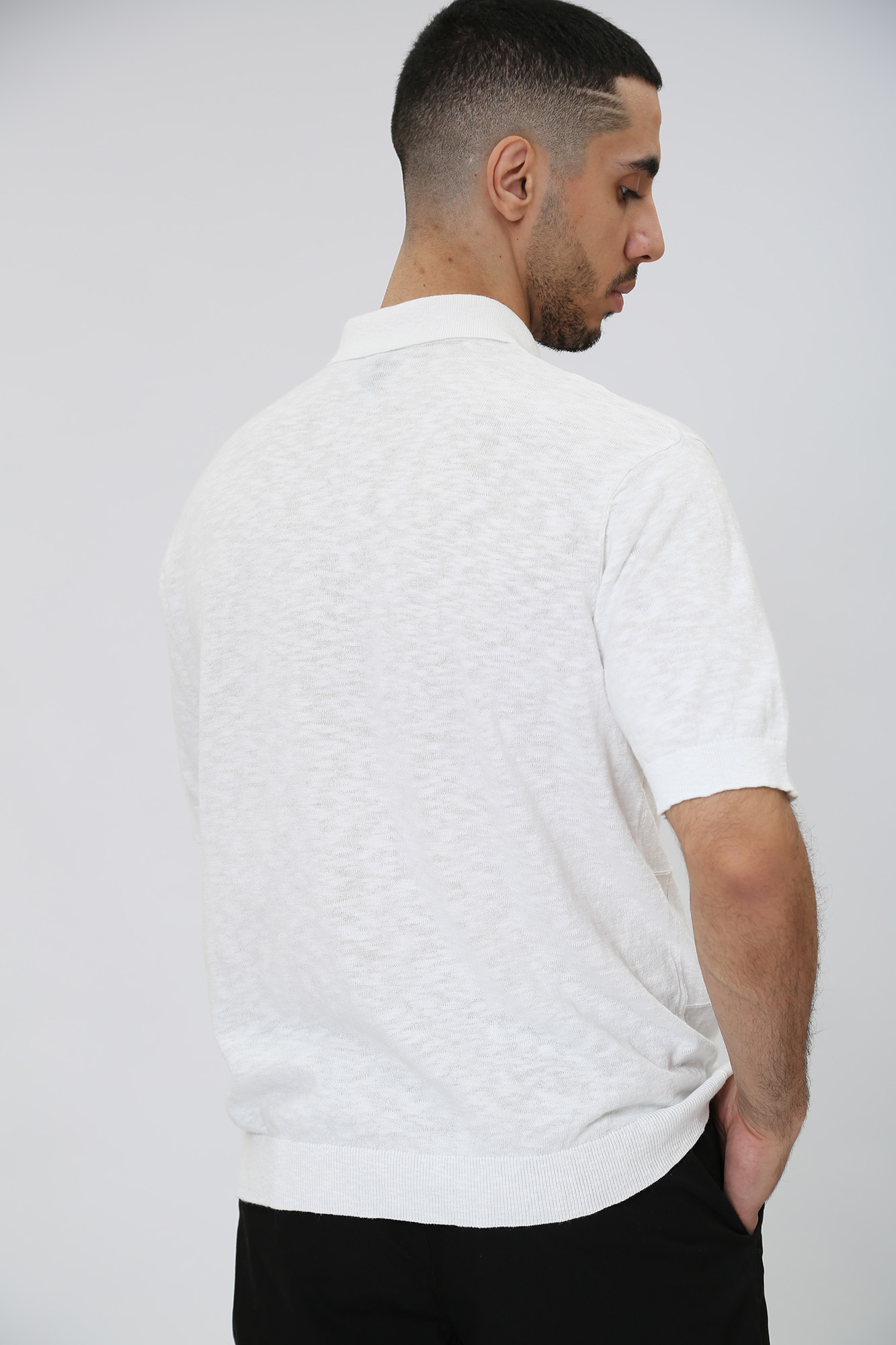 3RZF1B_ZM1RZ Поло Armani Exchange Белый