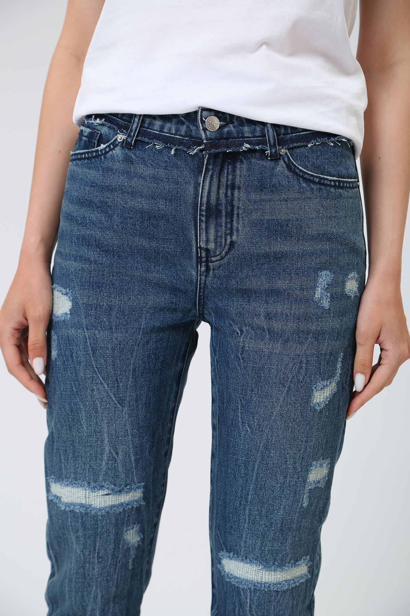 3RYJ06_Y1LVZ брюки джинсовые armani exchange 