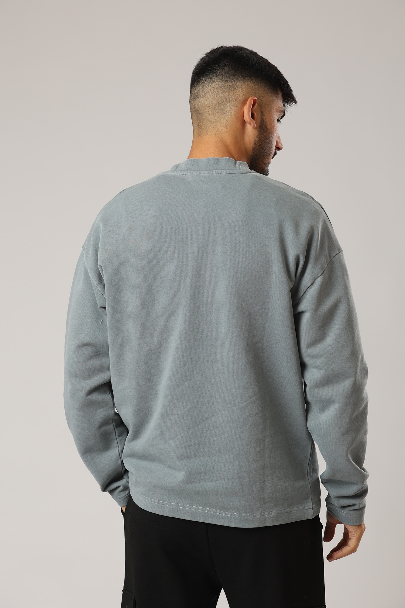 30032342_10013890 Свитшот Strellson Серый