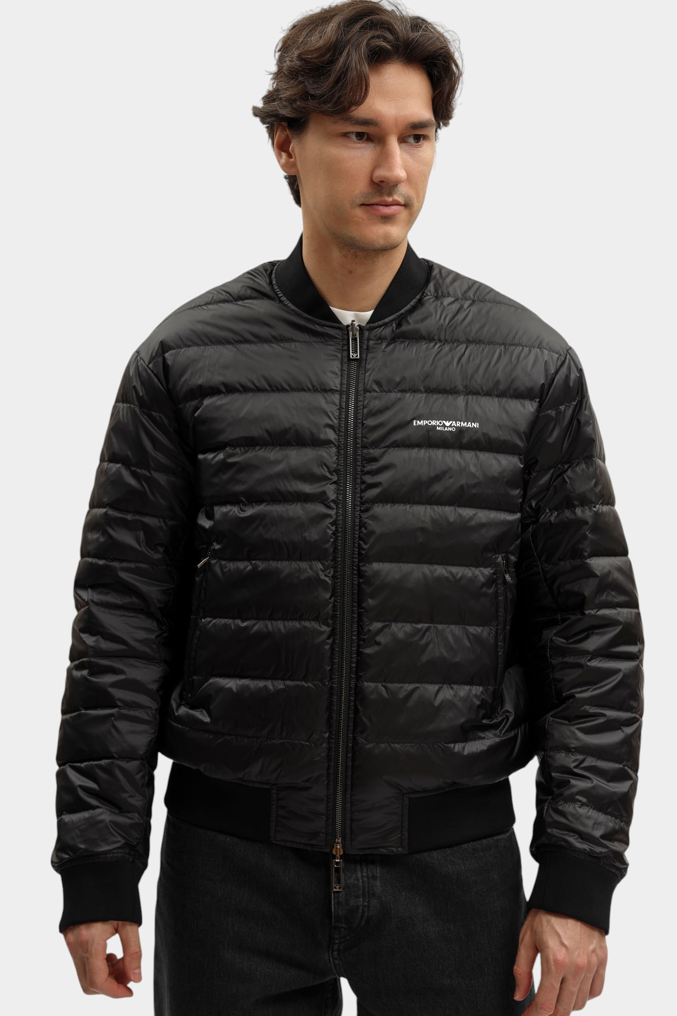 EM003783_ AF19870 Бомбер Emporio Armani Черный