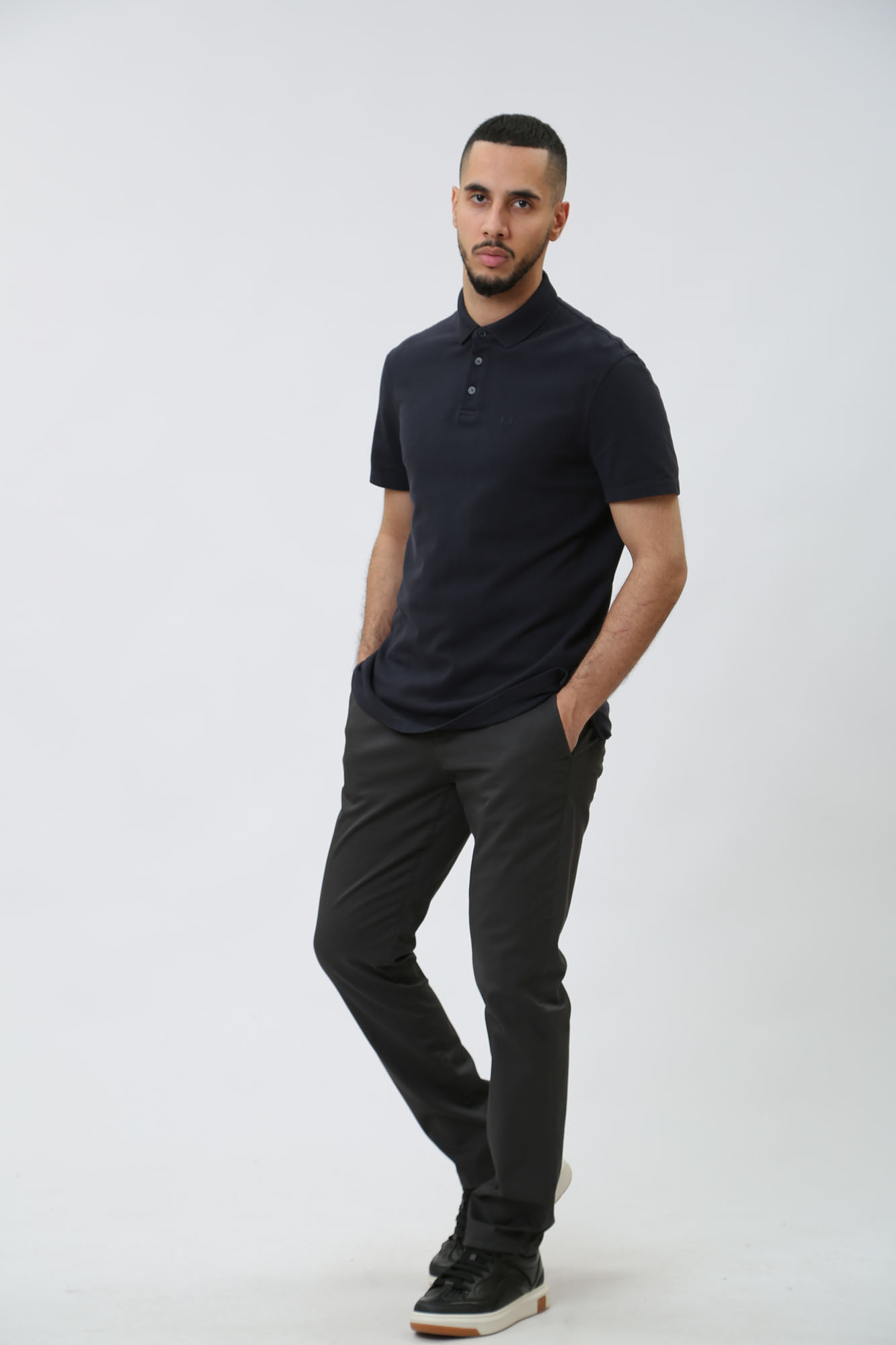 3DZFAB_ZJXUZ Поло Armani Exchange Синий