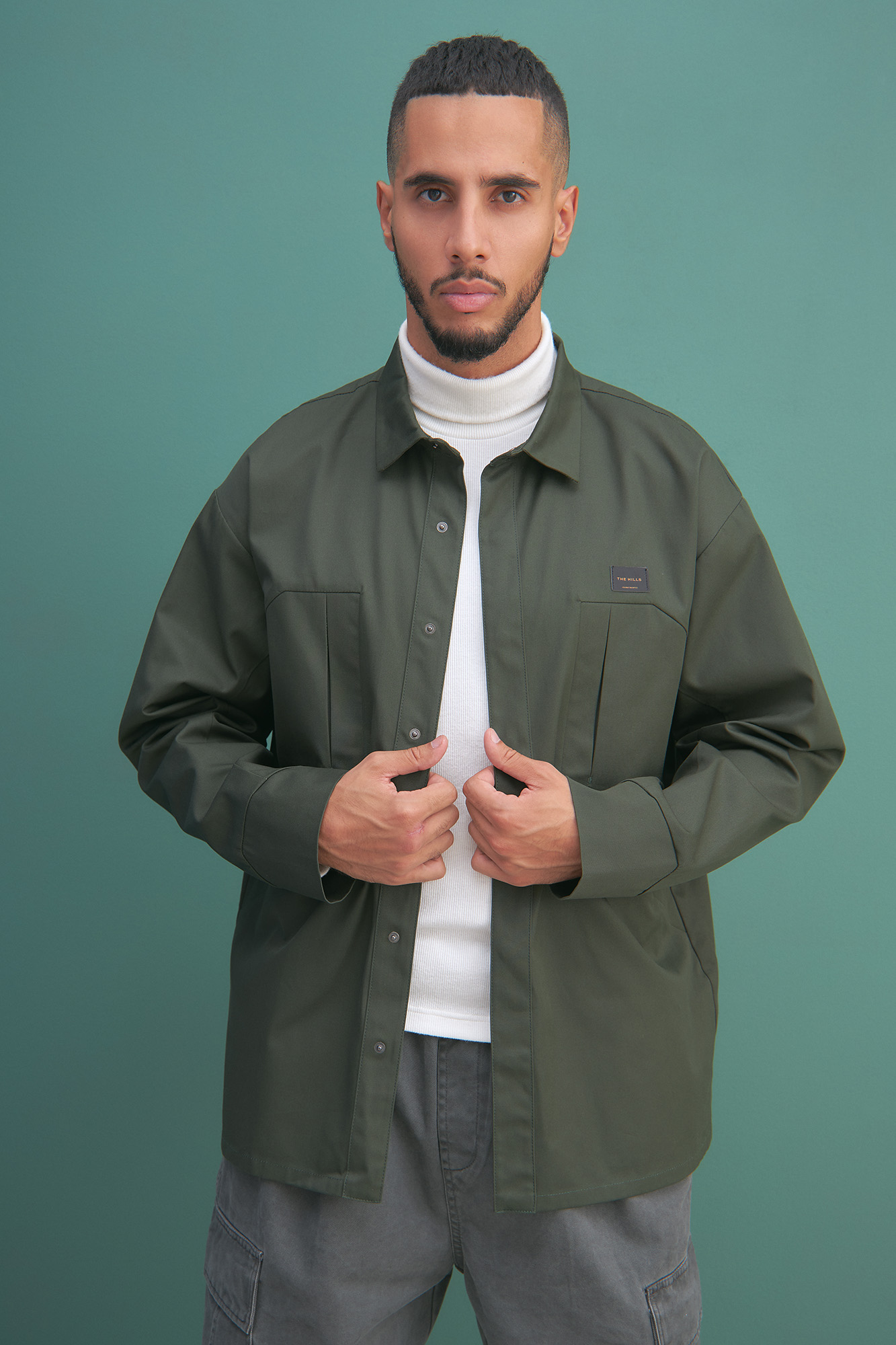 M-232-TH-56-0094 Ветровка The Hills Зеленый