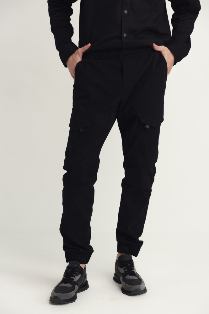 Рубашка с длинным рукавом Armani Exchange Хлопок Черный